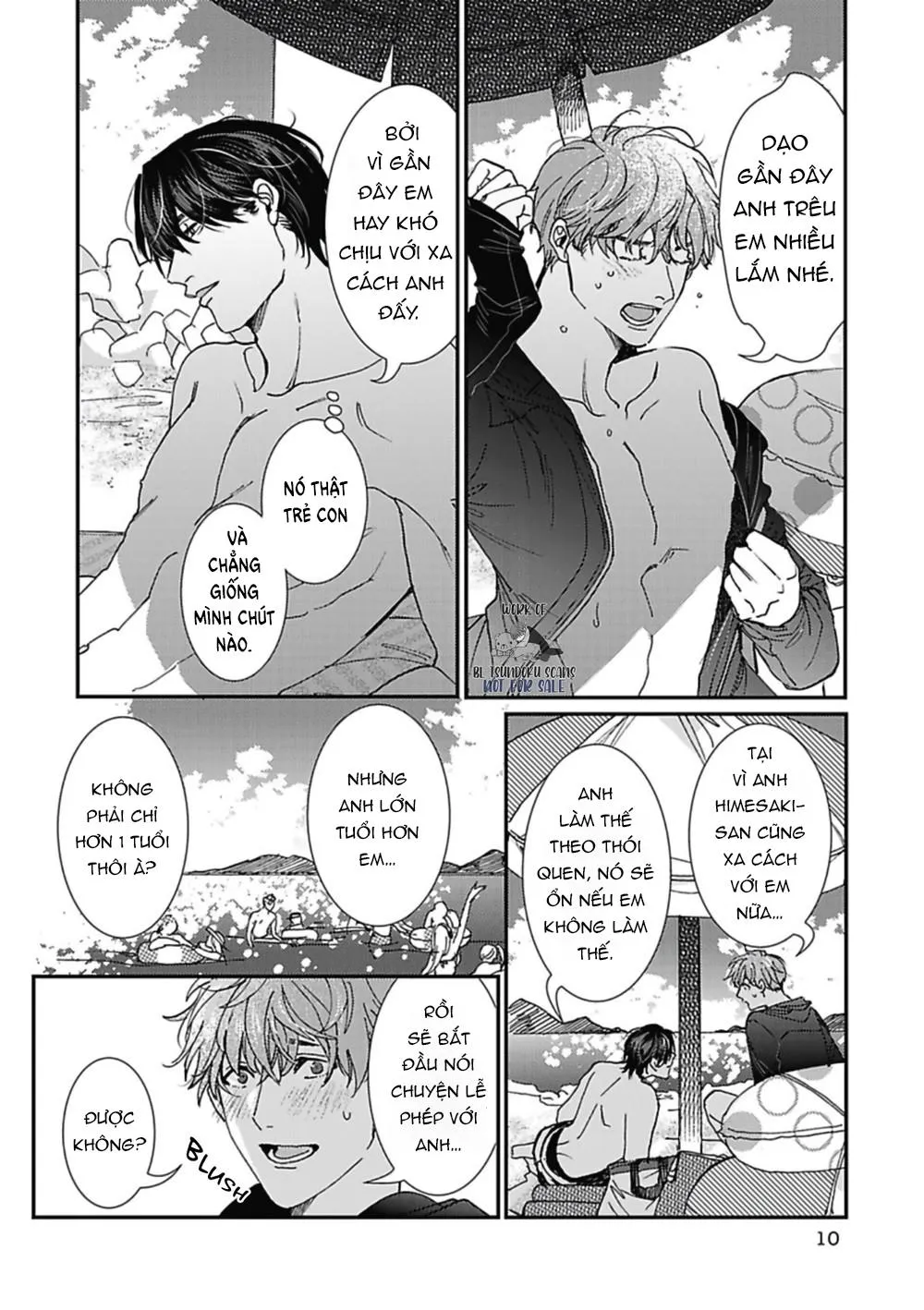 Những chàng trai trong truyện cổ tích Chapter 3 Trang 12