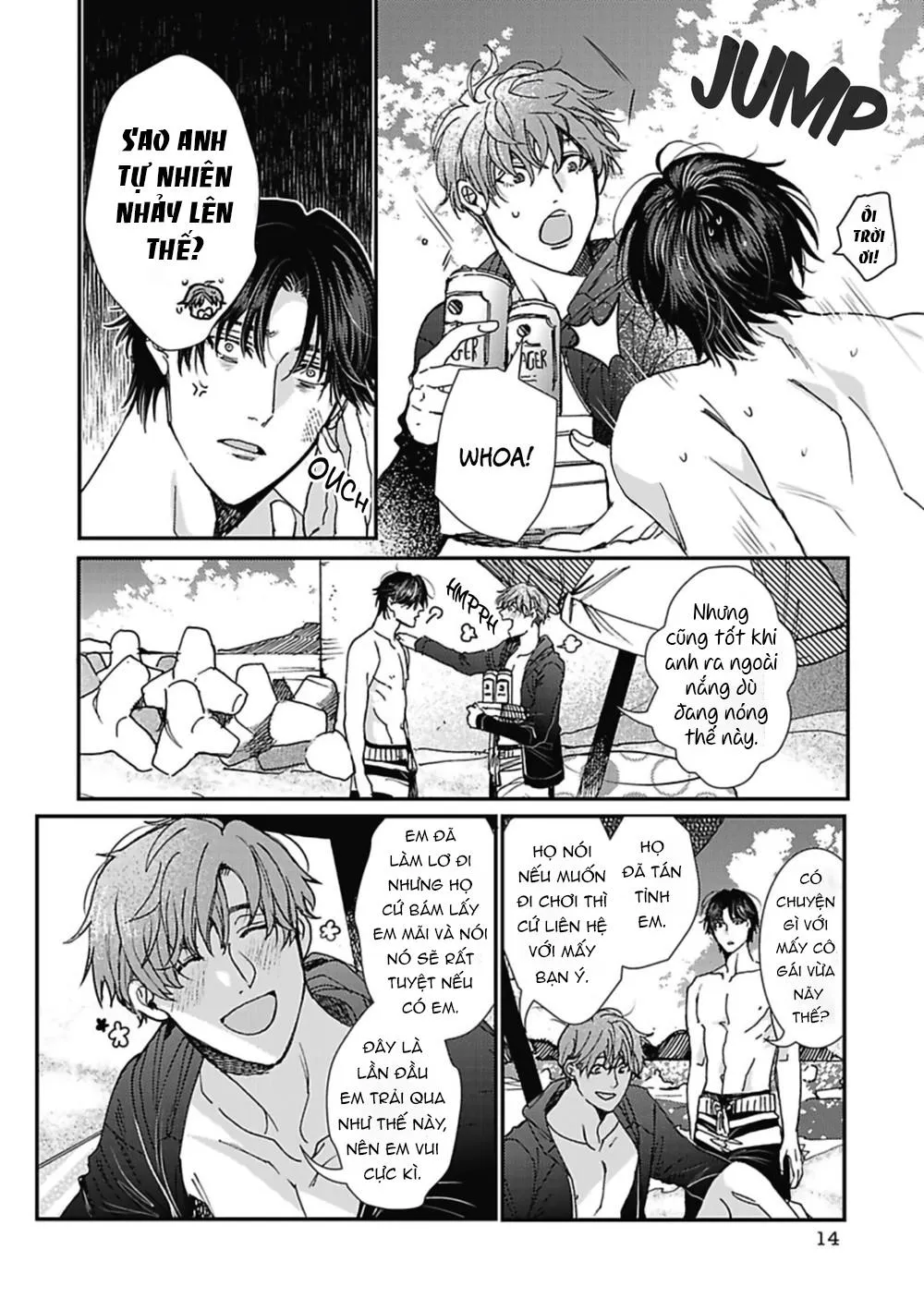 Những chàng trai trong truyện cổ tích Chapter 3 Trang 16