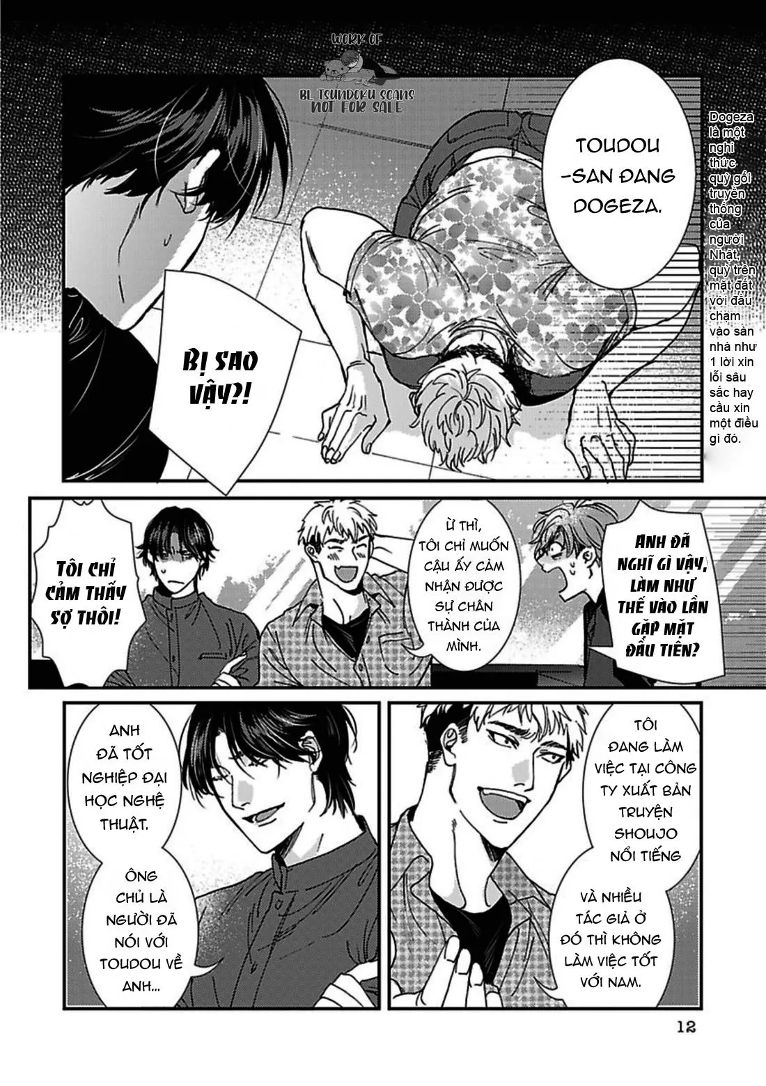 Những chàng trai trong truyện cổ tích Chapter 4 Trang 14