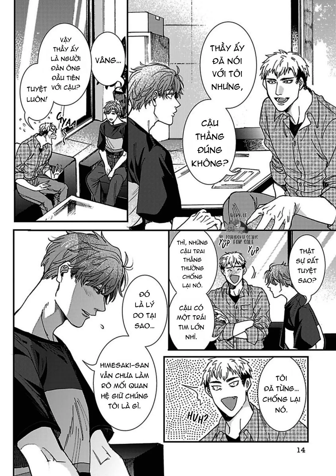 Những chàng trai trong truyện cổ tích Chapter 4 Trang 16