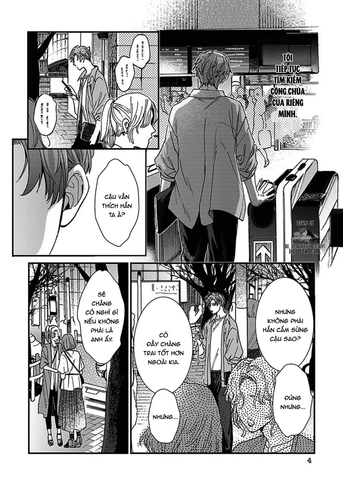 Những chàng trai trong truyện cổ tích Chapter 5 Trang 4