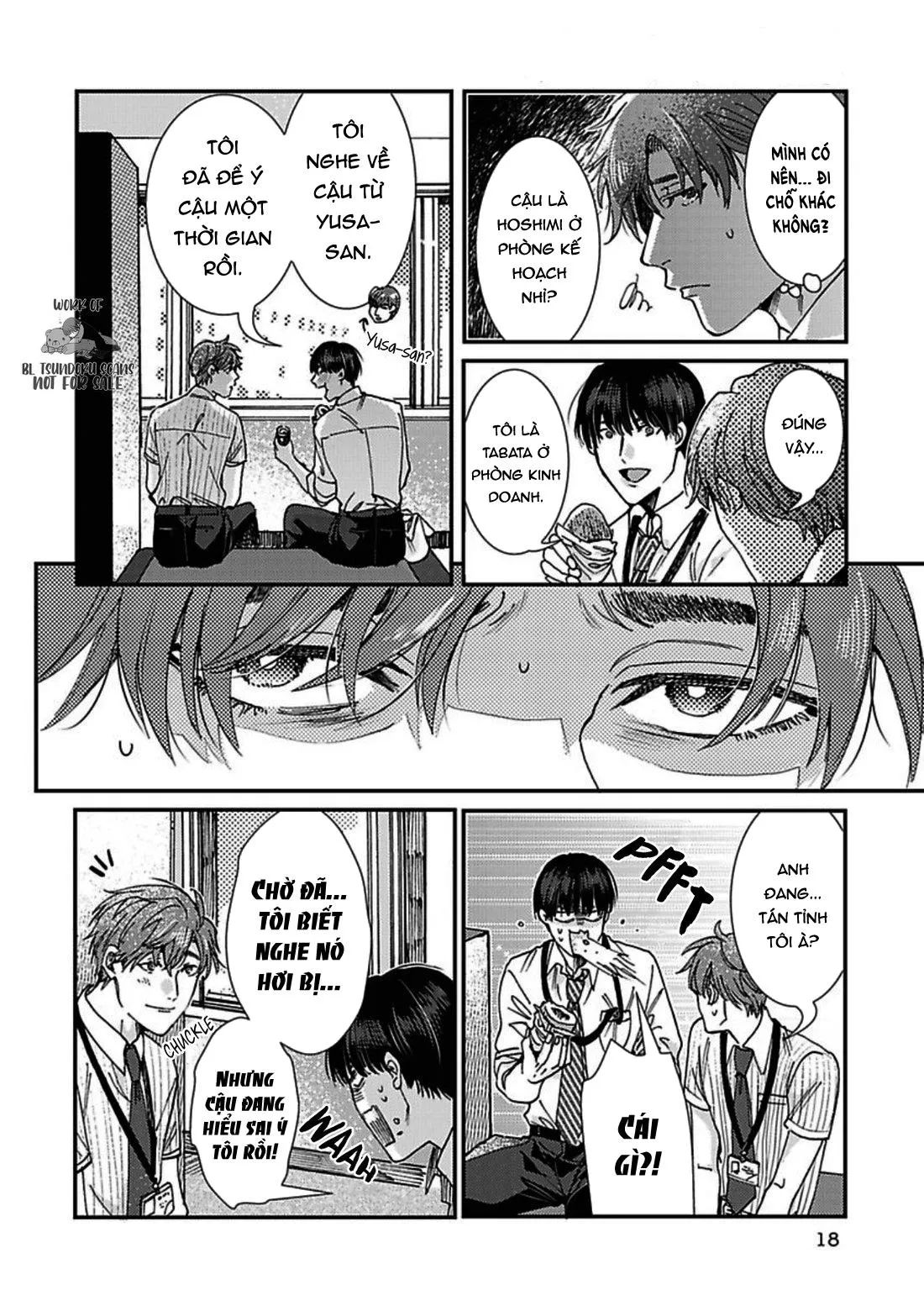 Những chàng trai trong truyện cổ tích Chapter 5 Trang 18