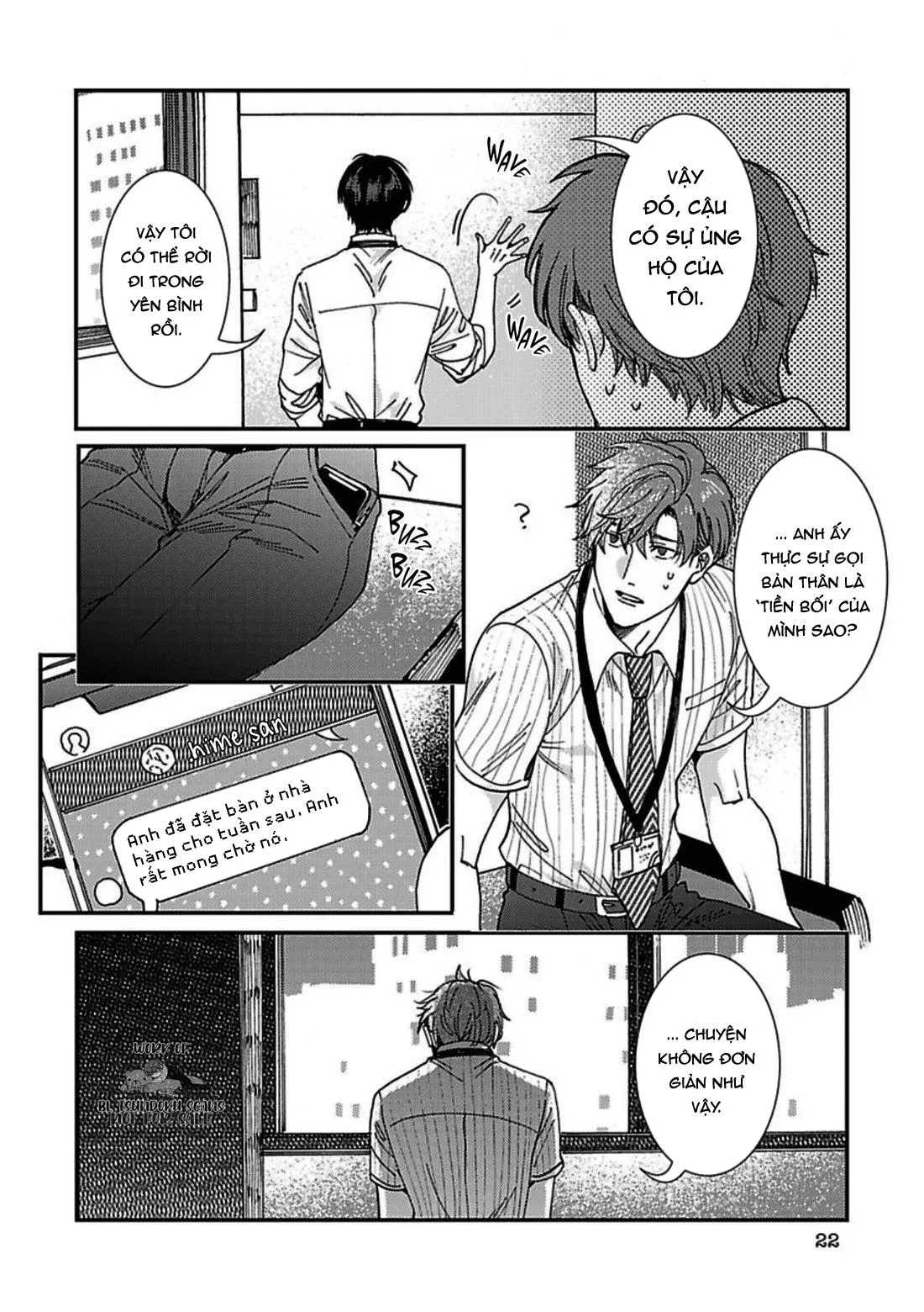 Những chàng trai trong truyện cổ tích Chapter 5 Trang 22