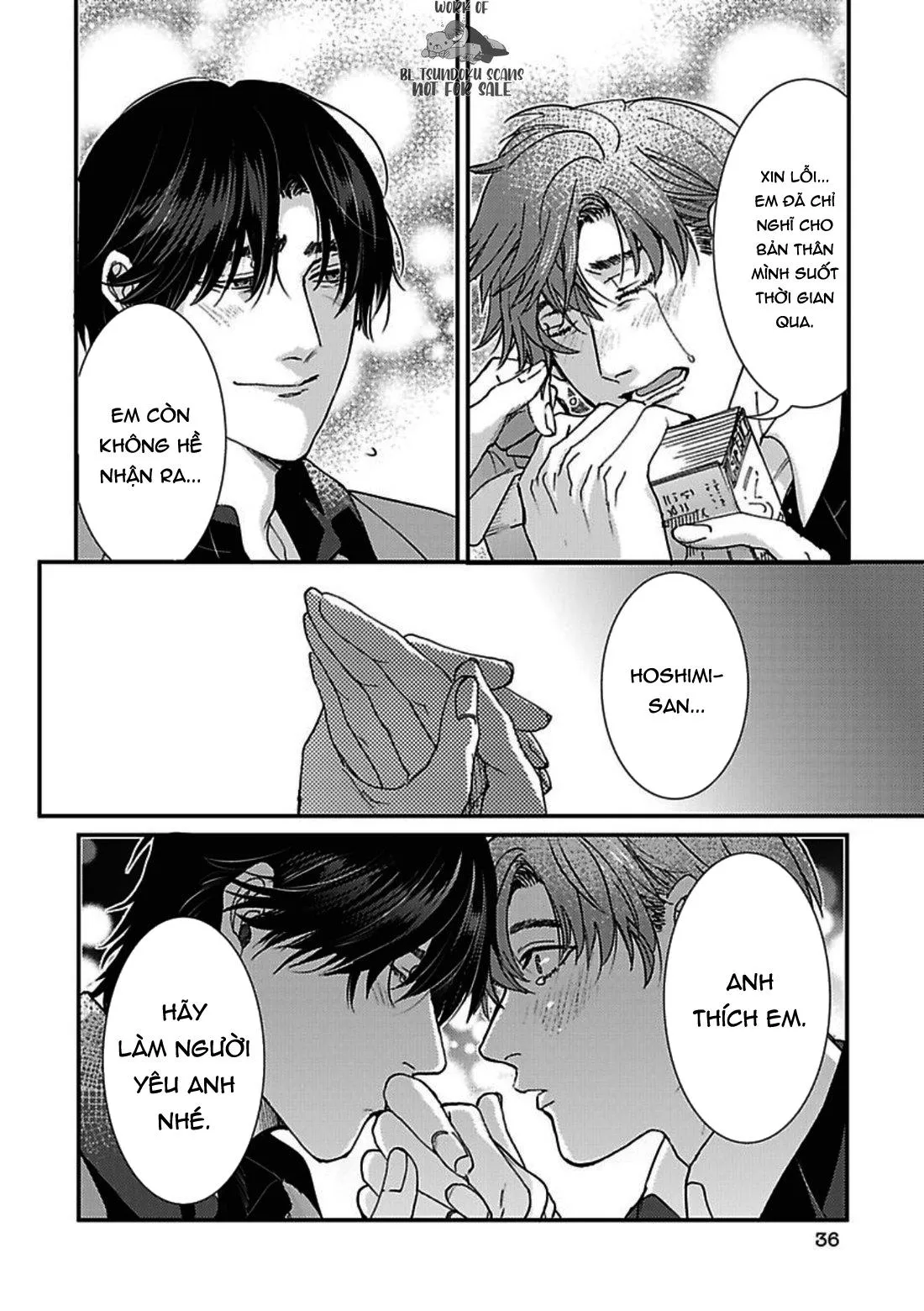 Những chàng trai trong truyện cổ tích Chapter 5 Trang 36