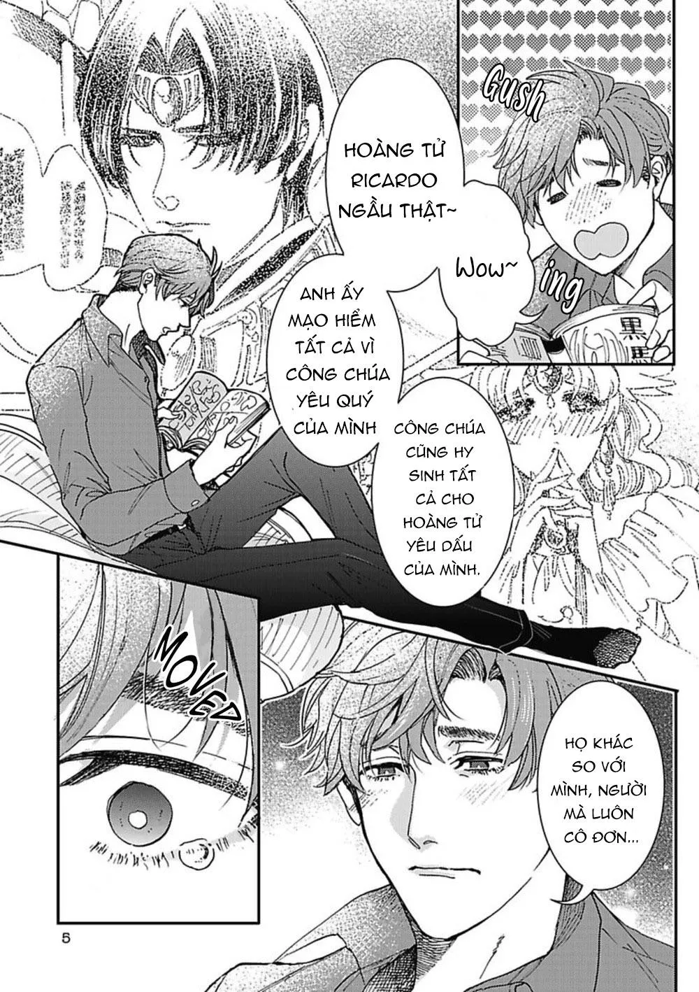 Những chàng trai trong truyện cổ tích Chapter 1 Trang 5