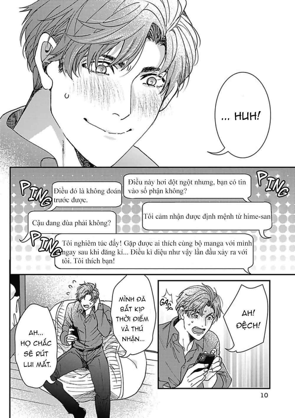 Những chàng trai trong truyện cổ tích Chapter 1 Trang 10