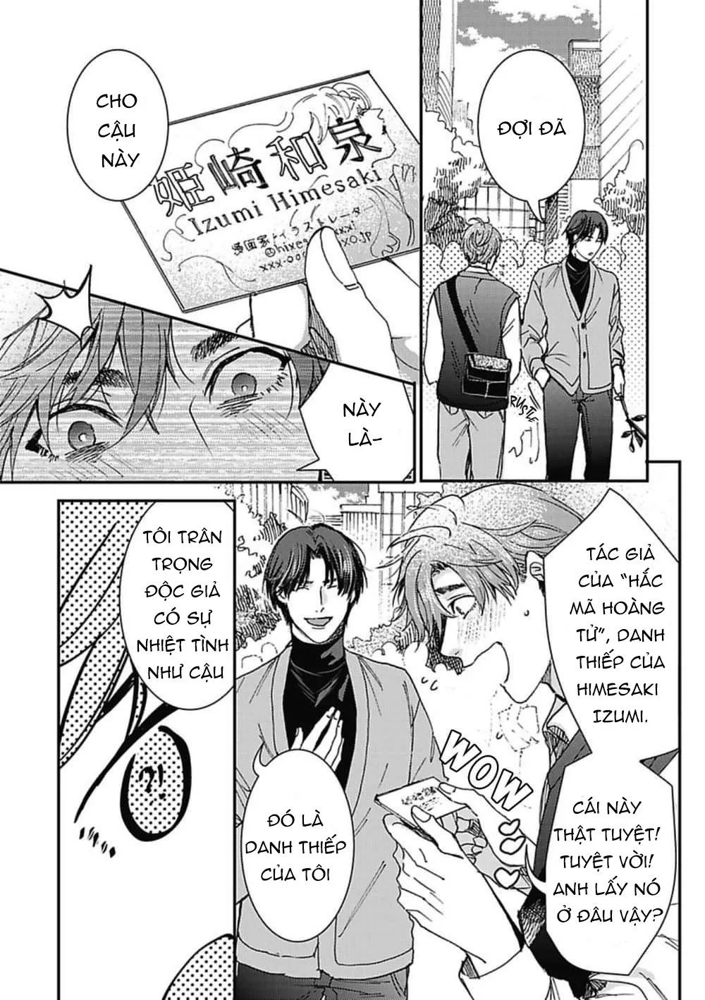 Những chàng trai trong truyện cổ tích Chapter 1 Trang 17