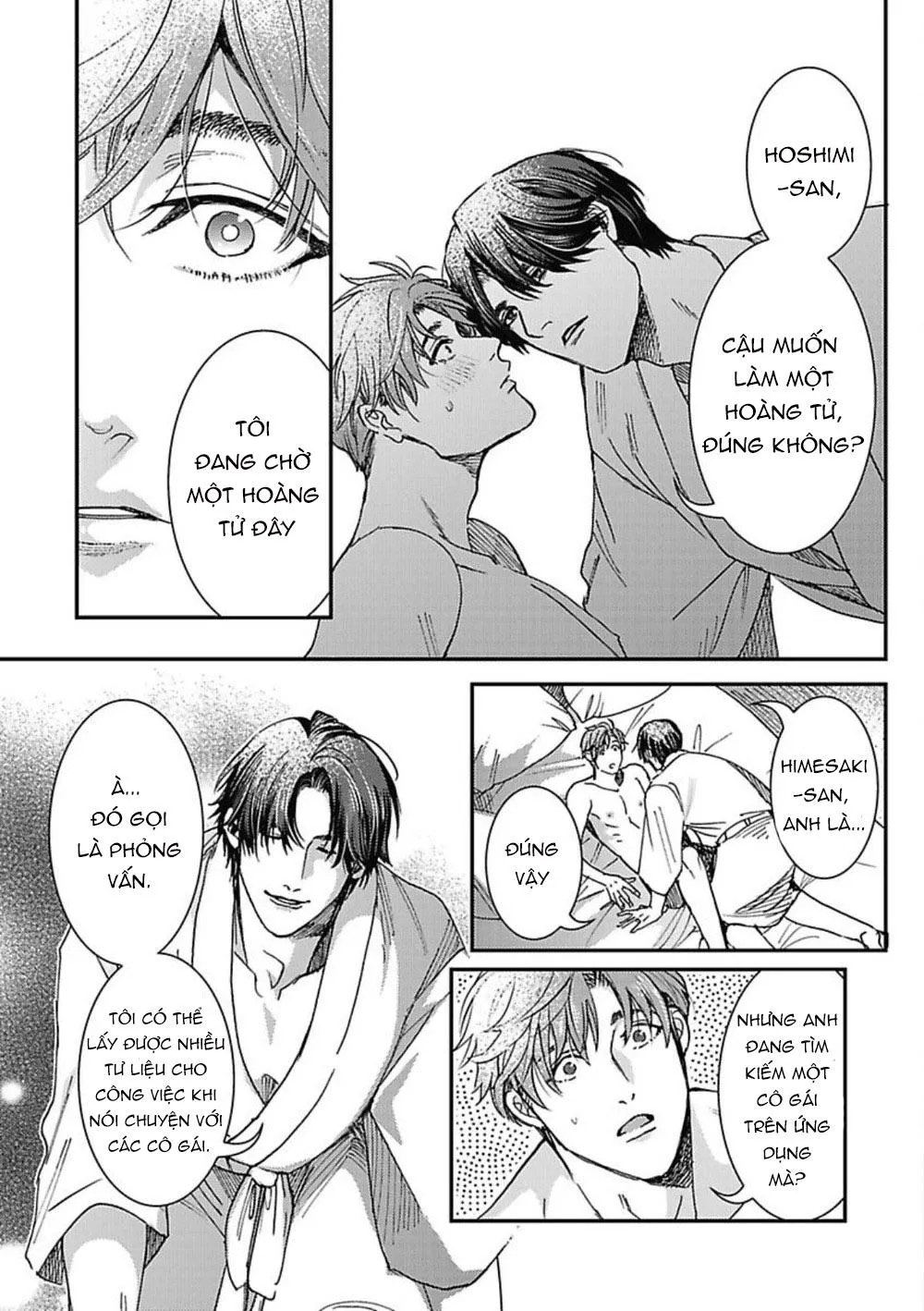 Những chàng trai trong truyện cổ tích Chapter 1 Trang 29