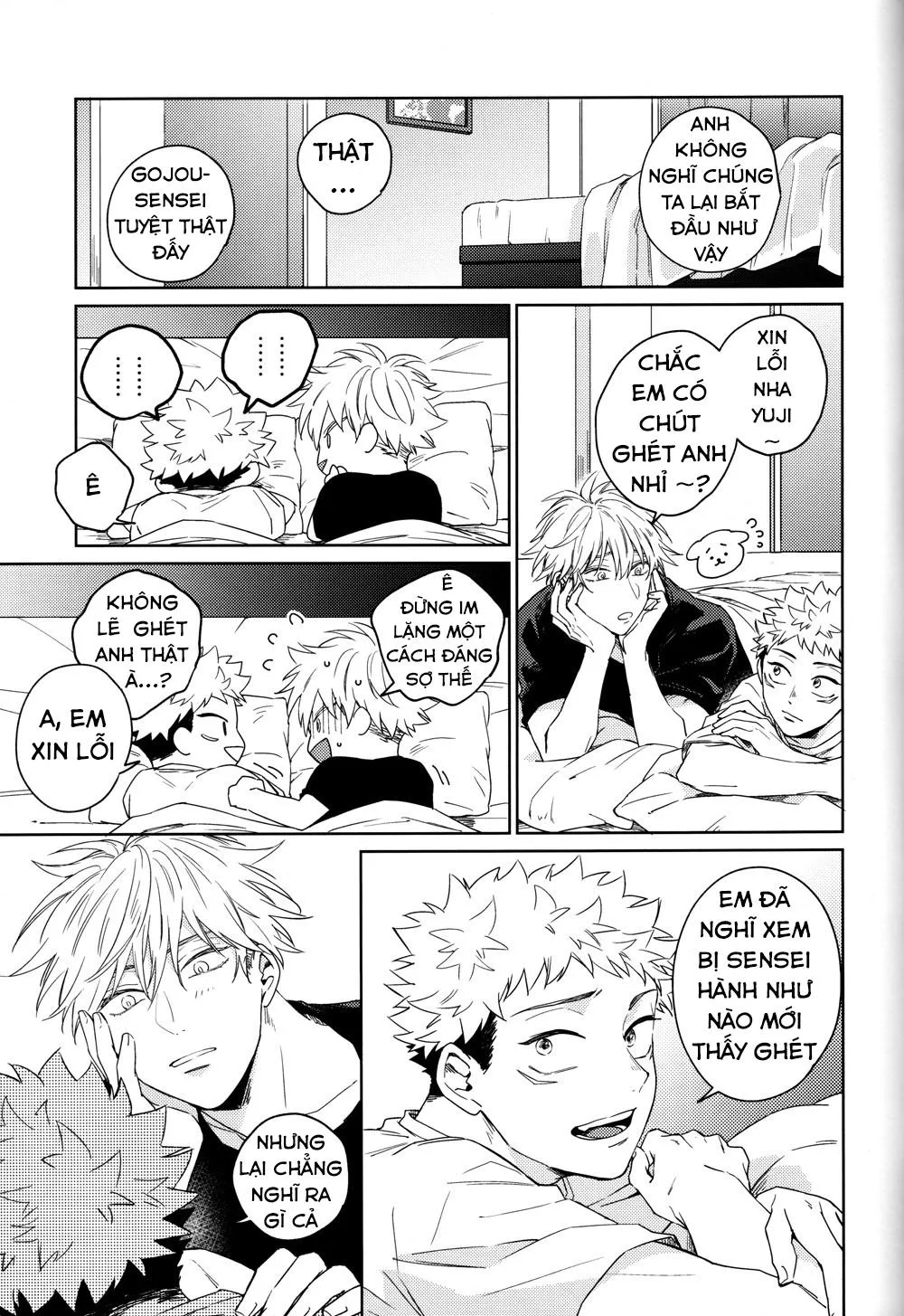 Jujutsu Kaisen dj - Xin lỗi, anh yêu em Chapter 1 Trang 17