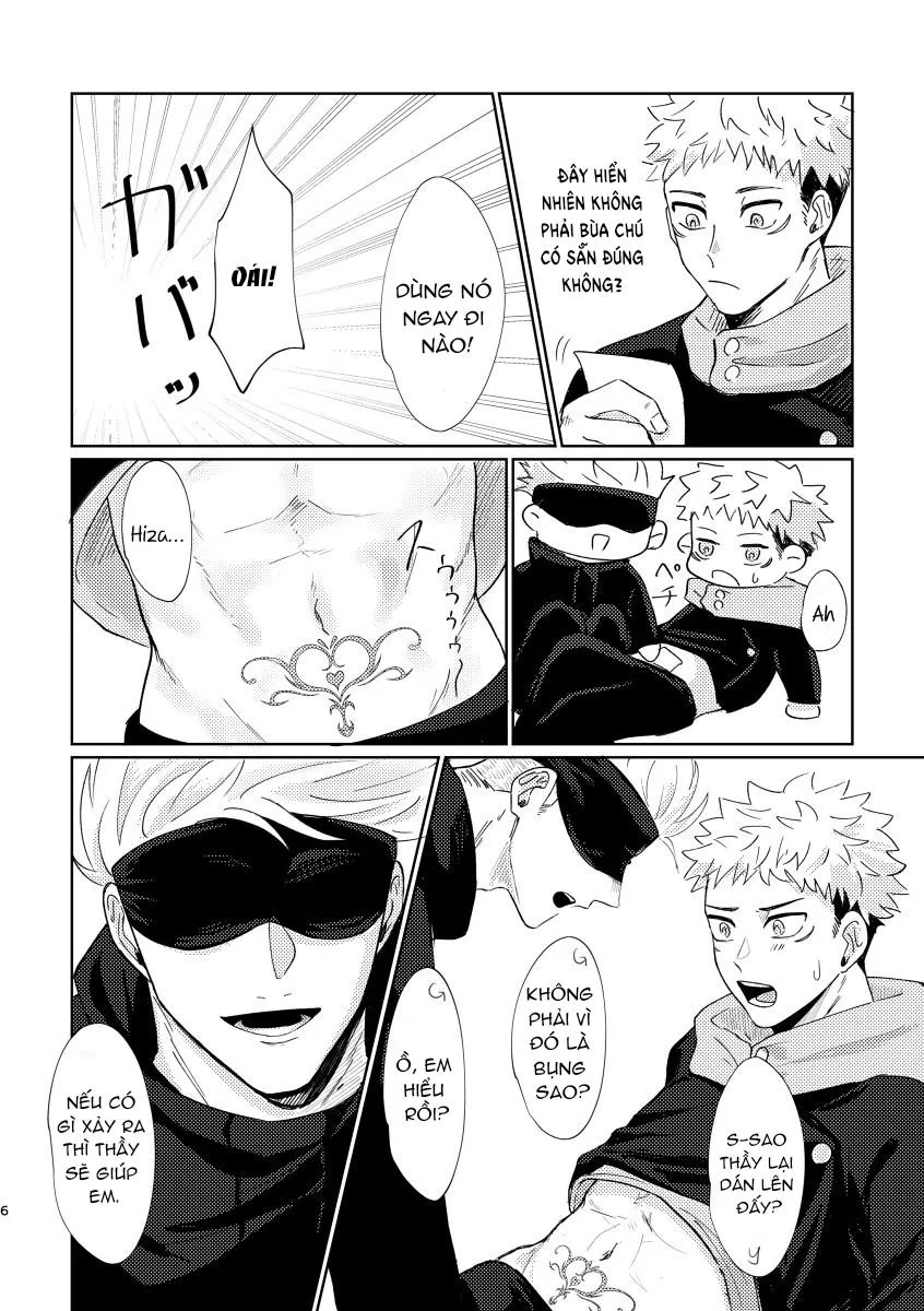 JUJUTSU KAISEN HD KHÔNG CHE Chapter 2 Trang 6