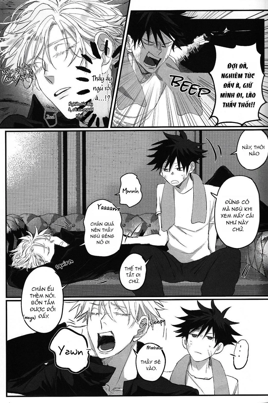 JUJUTSU KAISEN HD KHÔNG CHE Chapter 4 Trang 10