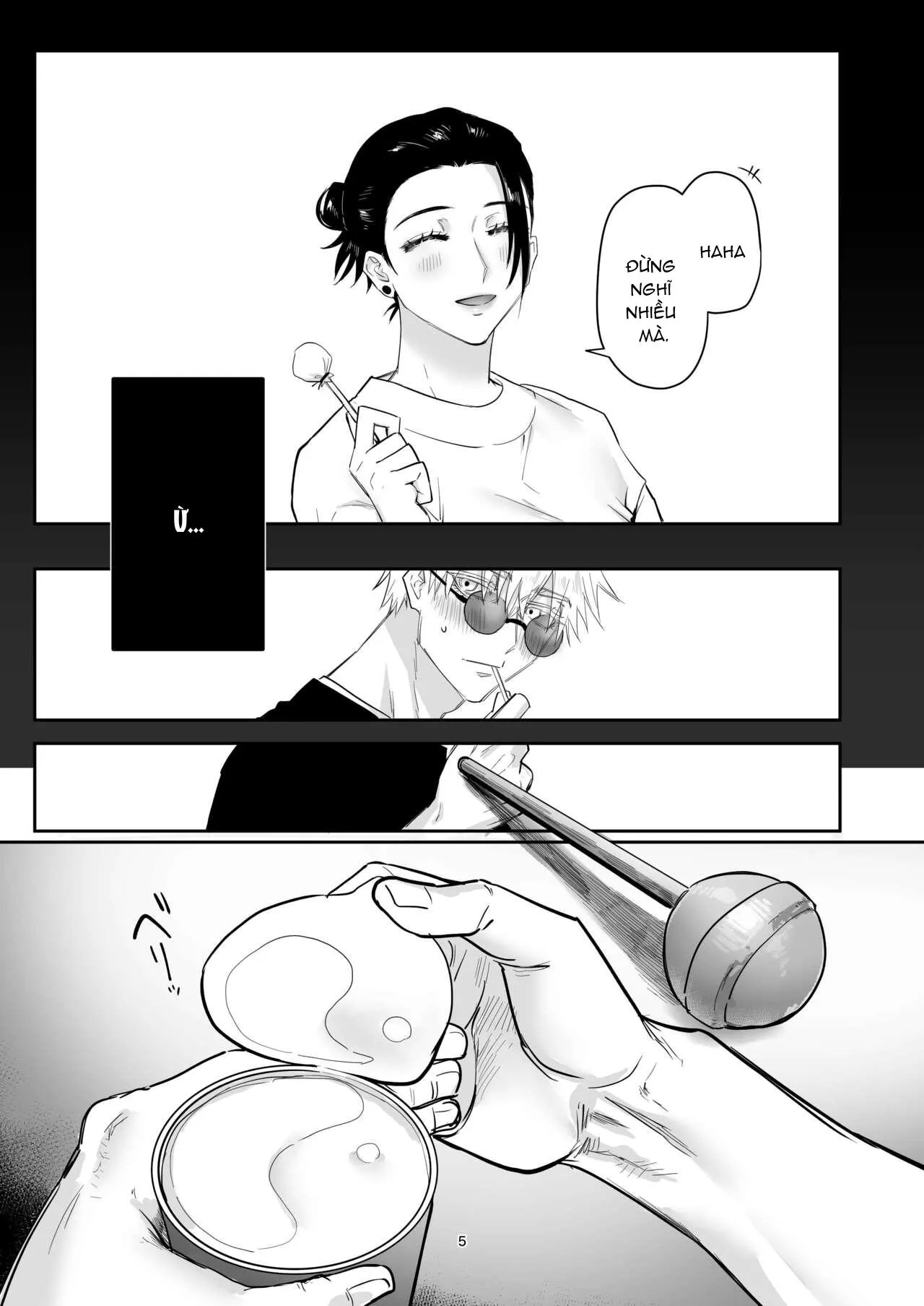 JUJUTSU KAISEN HD KHÔNG CHE Chapter 5 Trang 4