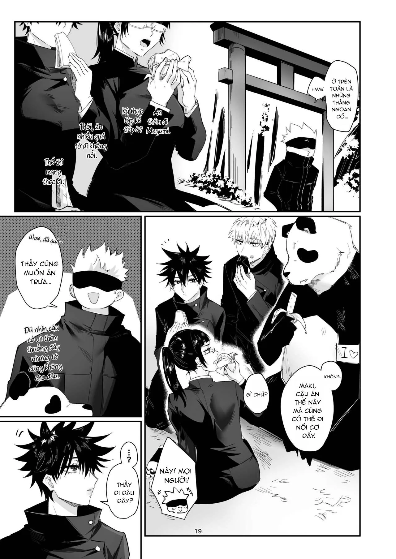 JUJUTSU KAISEN HD KHÔNG CHE Chapter 5 Trang 18