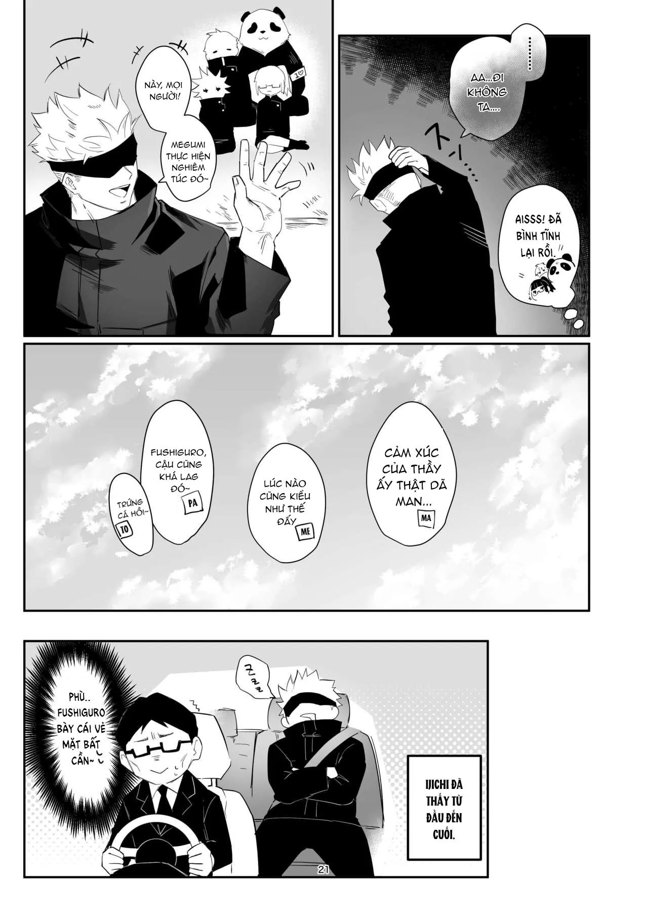 JUJUTSU KAISEN HD KHÔNG CHE Chapter 5 Trang 20