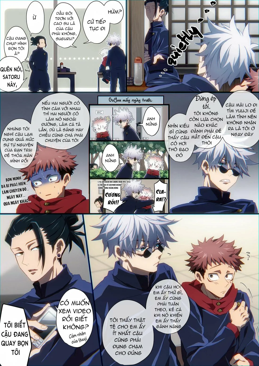 JUJUTSU KAISEN HD KHÔNG CHE Chapter 6 Trang 4