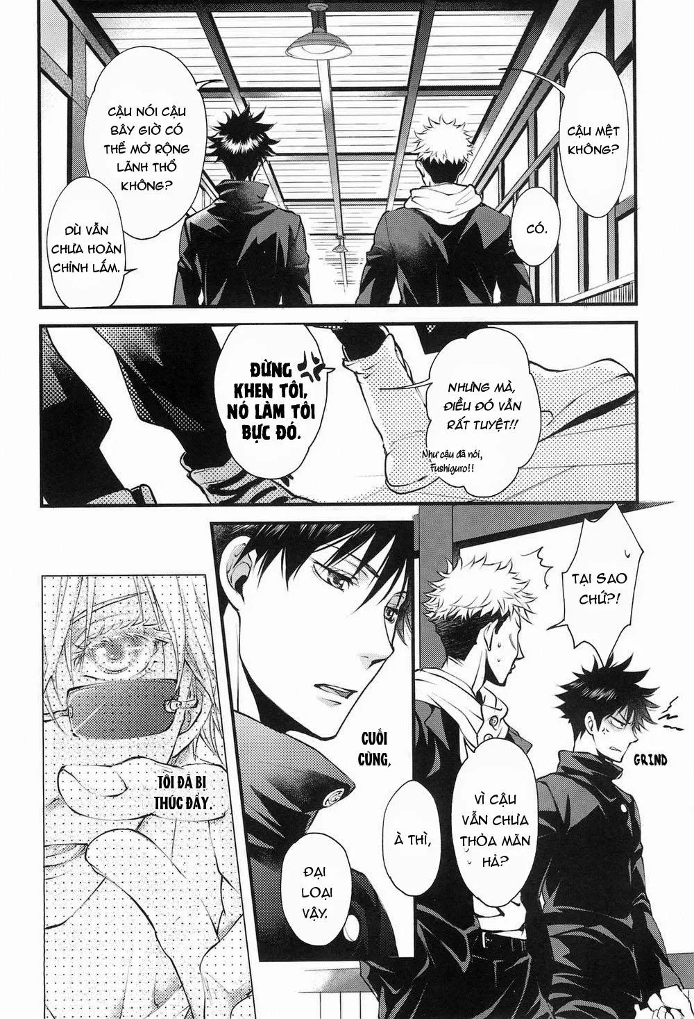 JUJUTSU KAISEN HD KHÔNG CHE Chapter 8 Trang 7