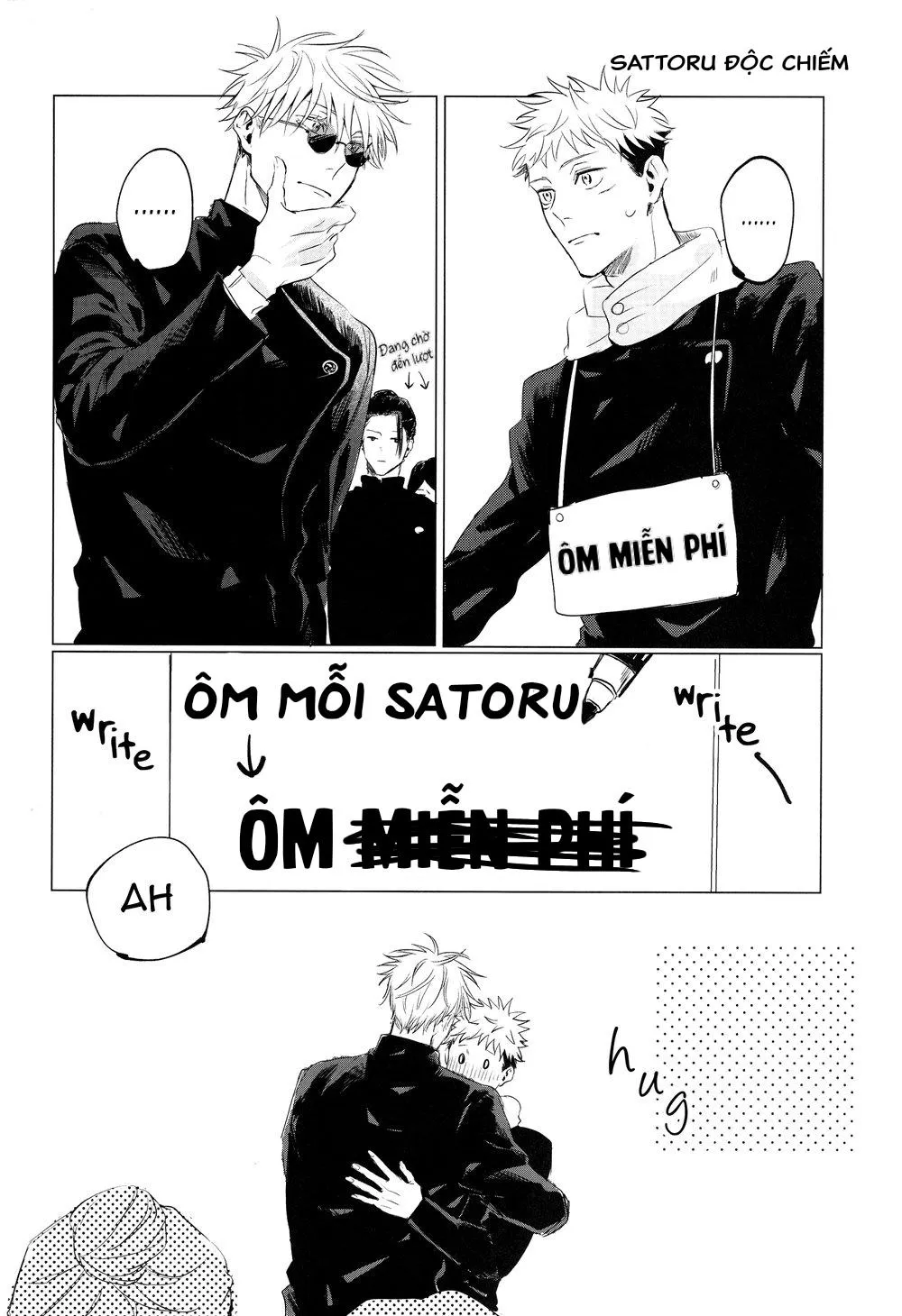 JUJUTSU KAISEN HD KHÔNG CHE Chapter 10 Trang 10