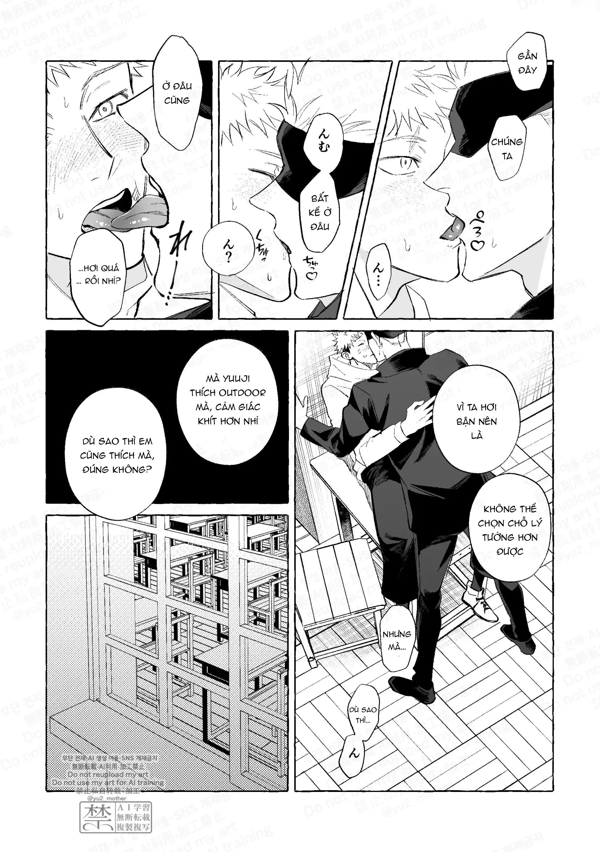 JUJUTSU KAISEN HD KHÔNG CHE Chapter 12 Trang 8