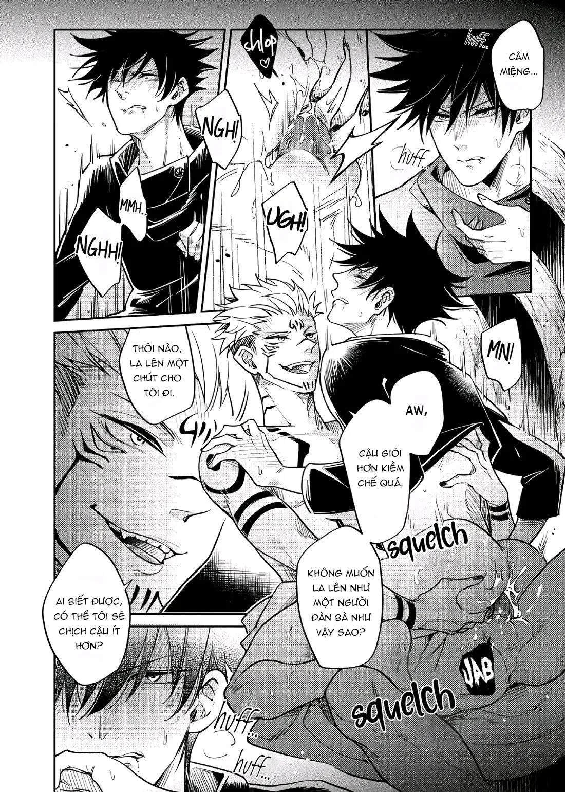 JUJUTSU KAISEN HD KHÔNG CHE Chapter 40 Trang 9