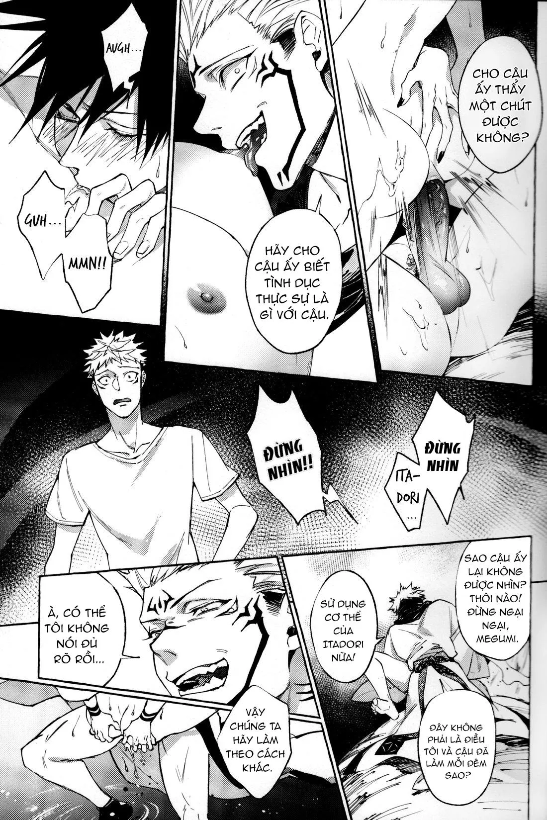 JUJUTSU KAISEN HD KHÔNG CHE Chapter 42 Trang 8