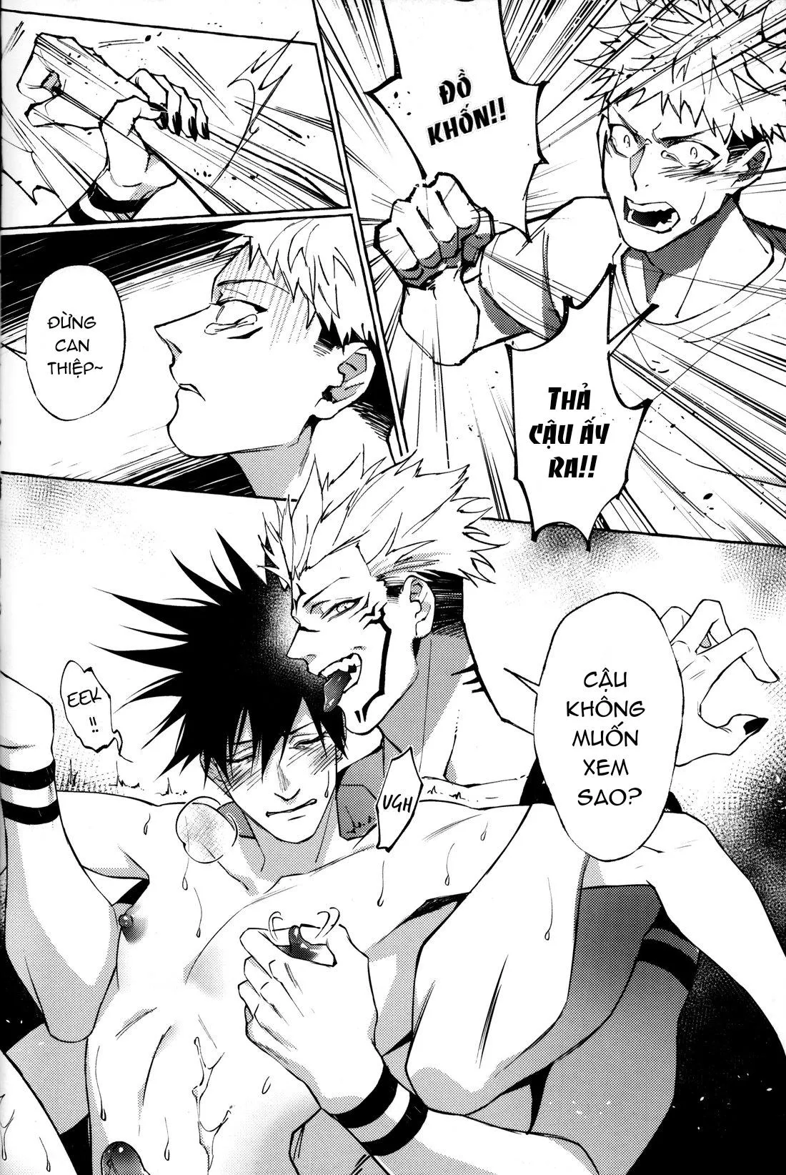JUJUTSU KAISEN HD KHÔNG CHE Chapter 42 Trang 11