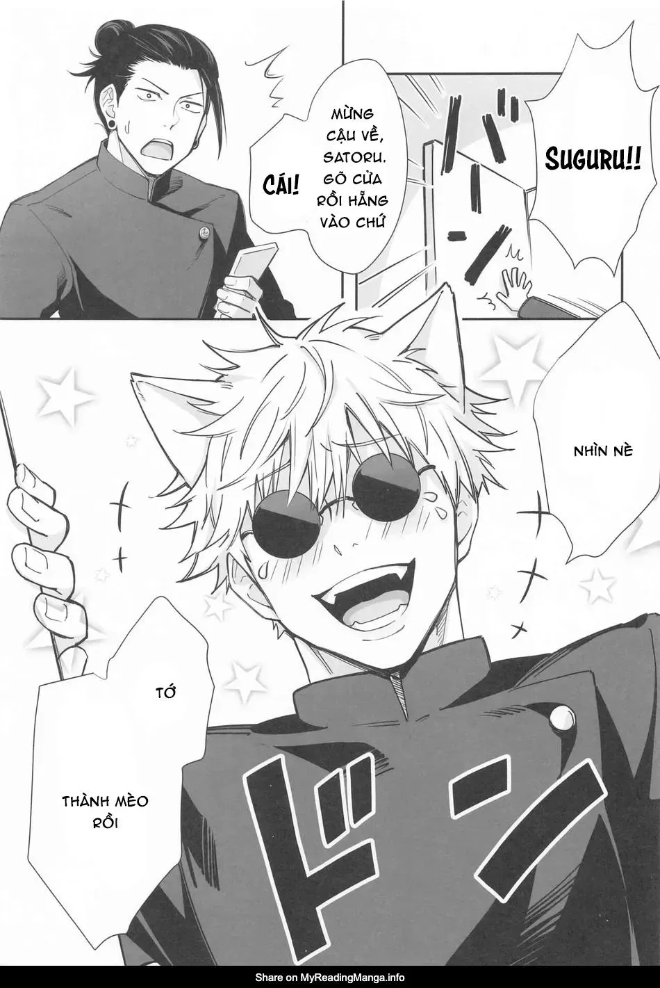 JUJUTSU KAISEN HD KHÔNG CHE Chapter 45 Trang 4