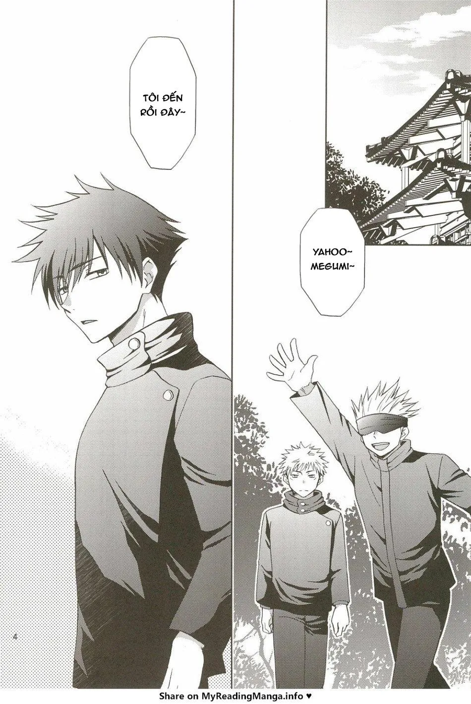 JUJUTSU KAISEN HD KHÔNG CHE Chapter 46 Trang 3