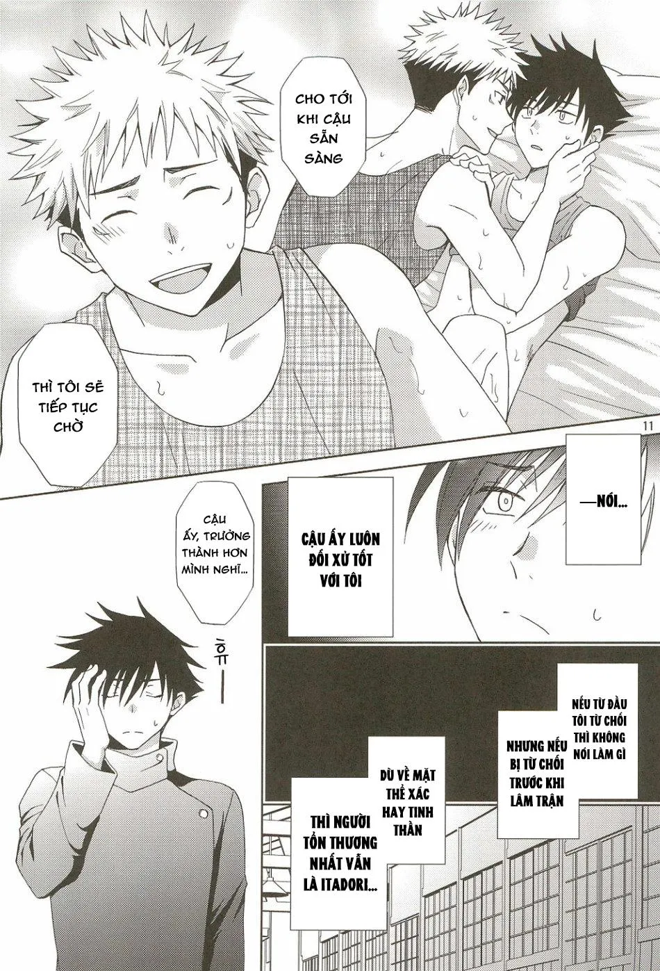 JUJUTSU KAISEN HD KHÔNG CHE Chapter 46 Trang 10