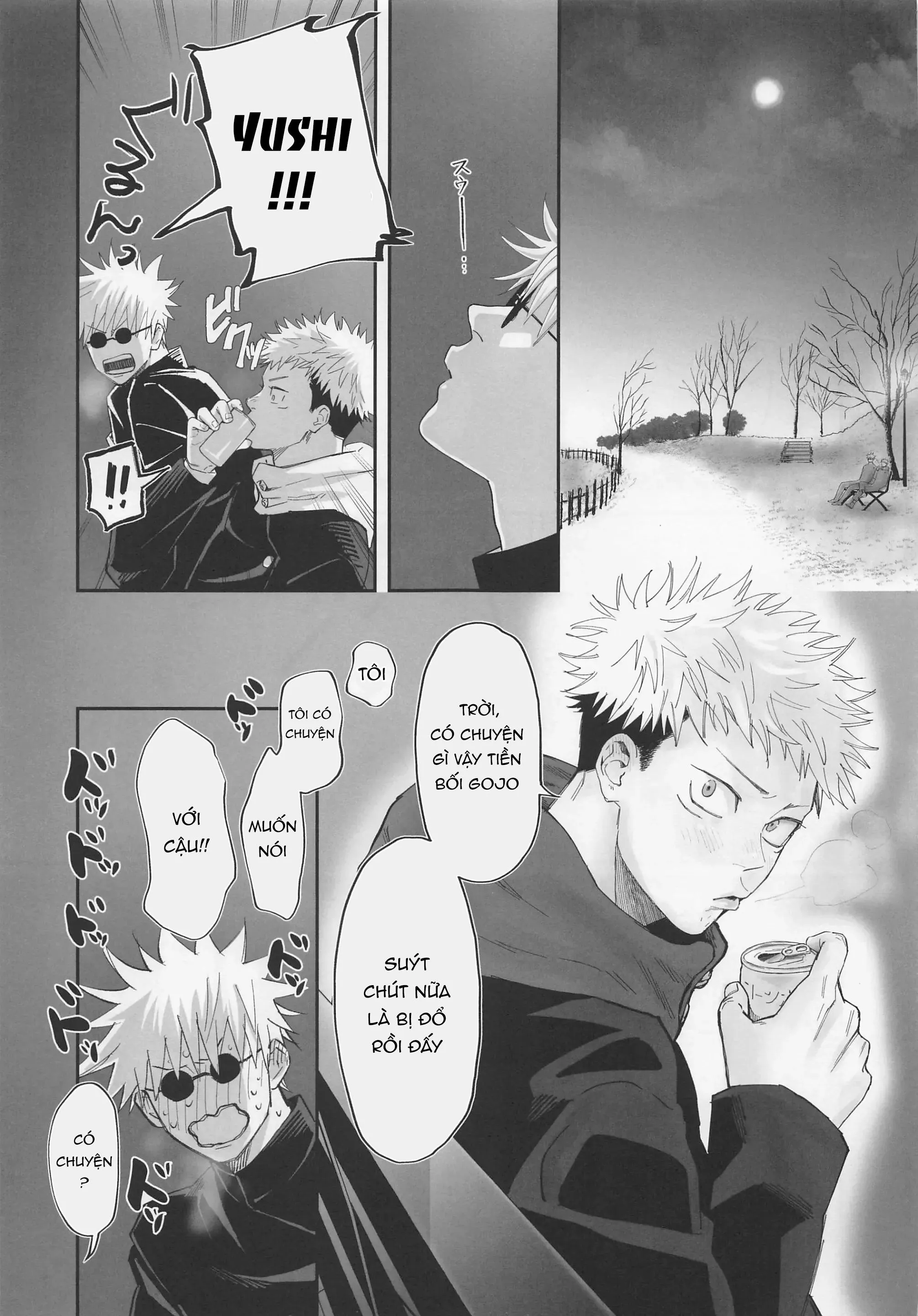 JUJUTSU KAISEN HD KHÔNG CHE Chapter 47 Trang 4