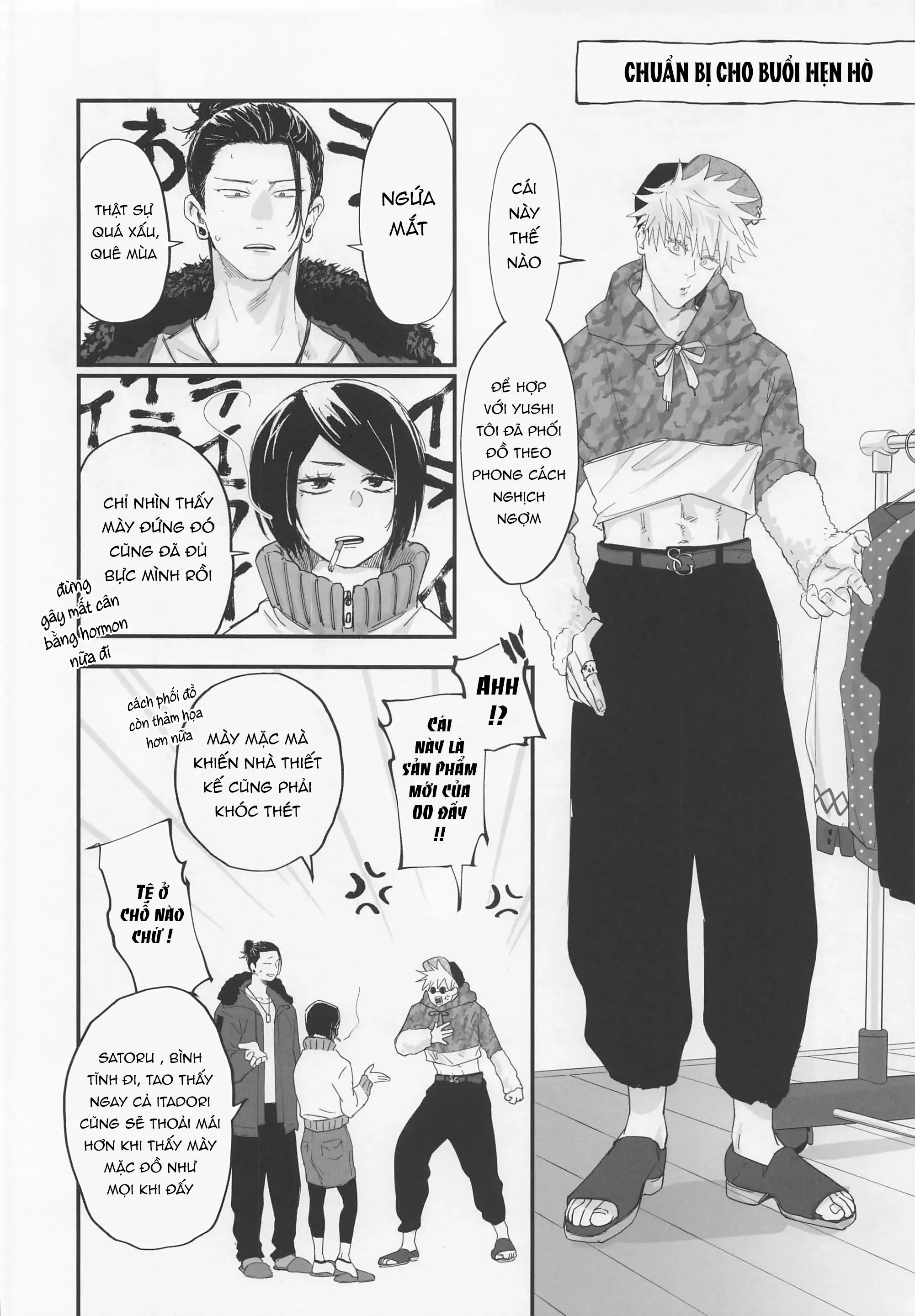 JUJUTSU KAISEN HD KHÔNG CHE Chapter 47 Trang 9