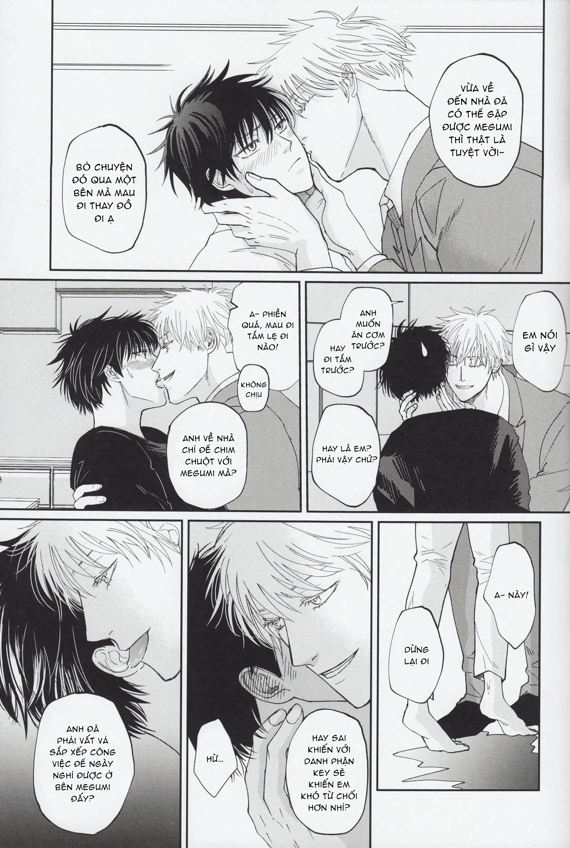 JUJUTSU KAISEN HD KHÔNG CHE Chapter 50 Trang 4