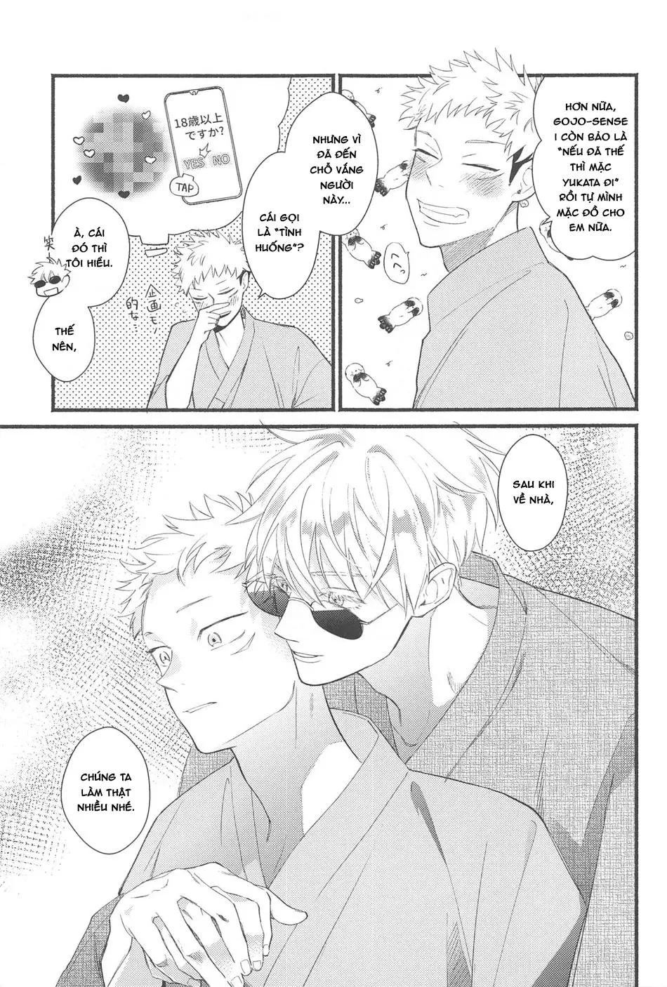 JUJUTSU KAISEN HD KHÔNG CHE Chapter 51 Trang 6