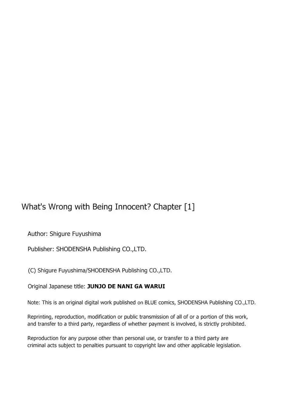 Junjou de Nani ga Warui Chapter 1 Trang 33