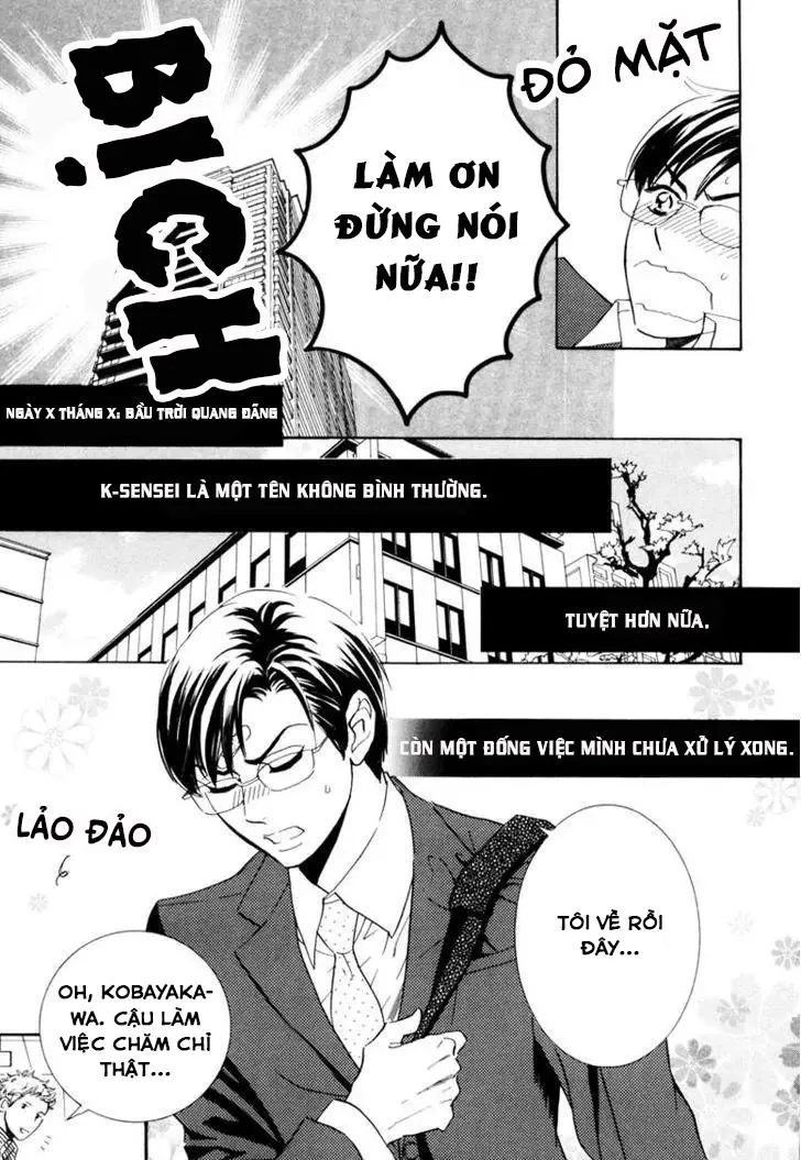 K-Sensei No Yaban Na Renai (Vol 1) Chapter 2 Trang 4