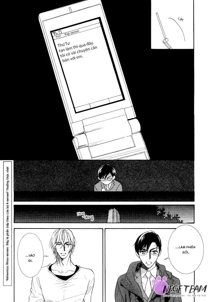 K-Sensei No Yaban Na Renai (Vol 1) Chapter 6 Trang 22