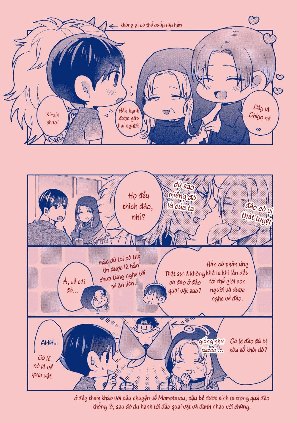 Kaerenu Oni to no Momo Biyori Chapter 6 Trang 13