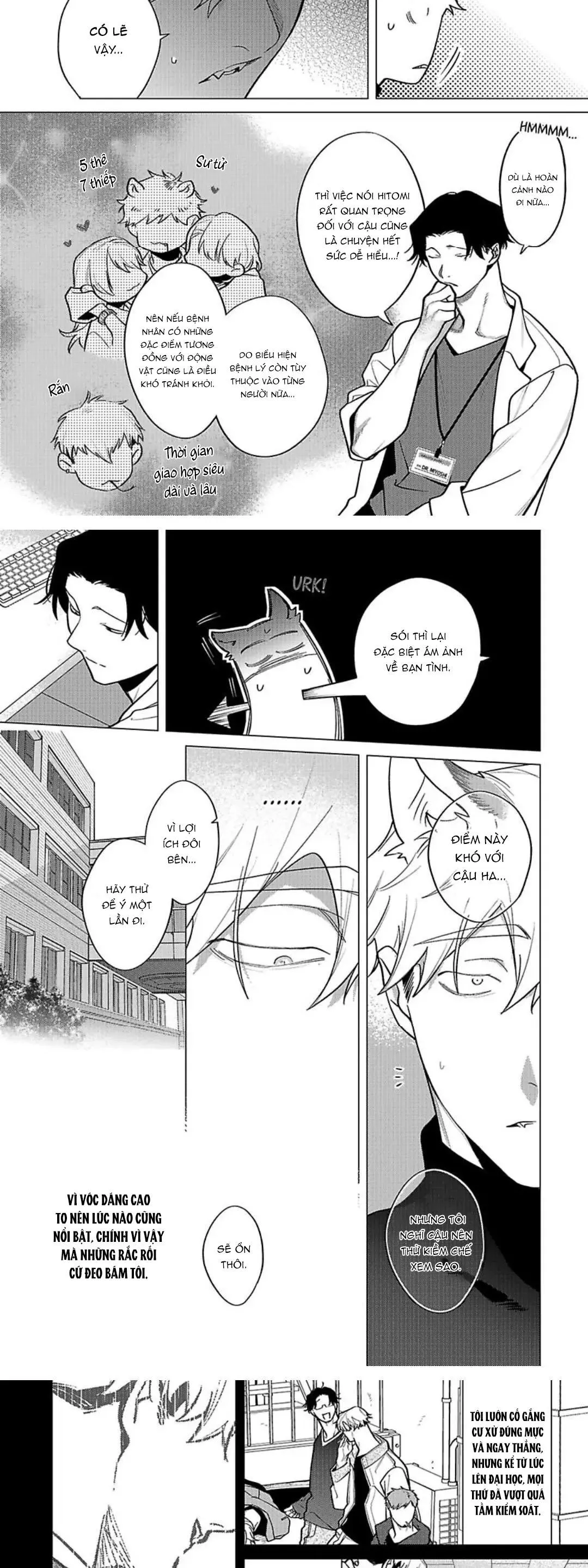 Nghiền nát tôi và dạy tôi về tình yêu Chapter 8 Trang 5