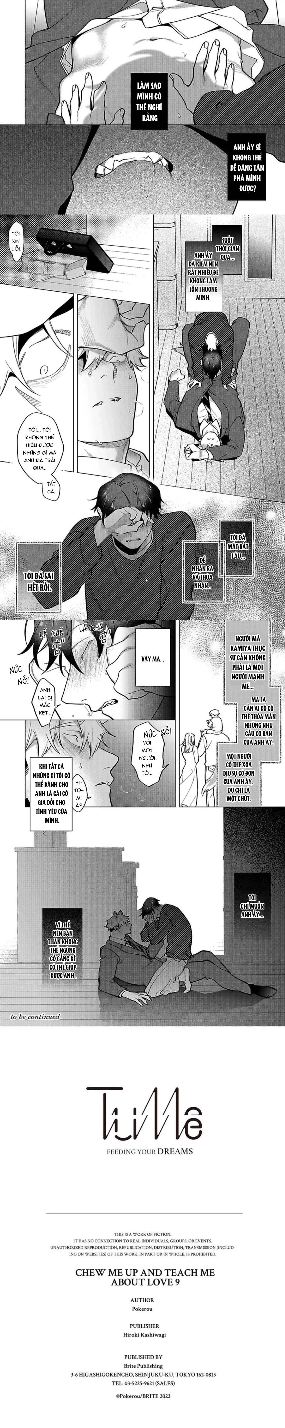 Nghiền nát tôi và dạy tôi về tình yêu Chapter 9 Trang 10