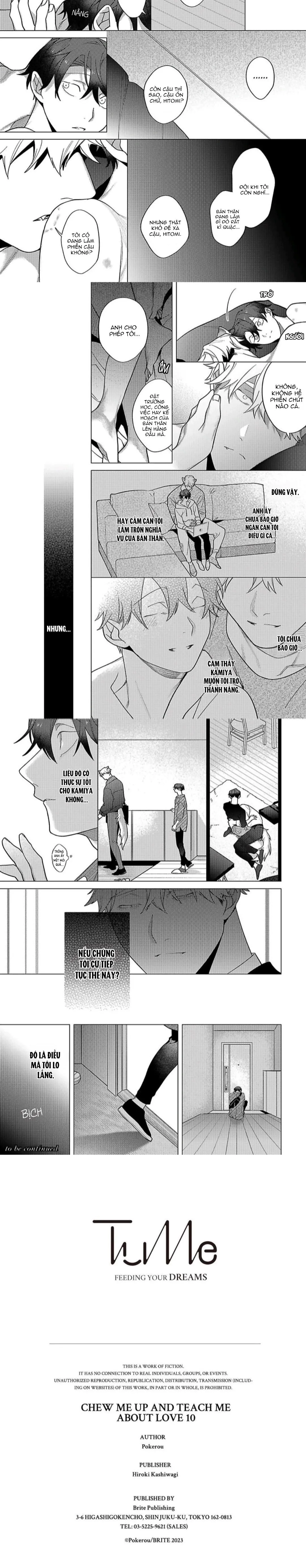 Nghiền nát tôi và dạy tôi về tình yêu Chapter 10 Trang 11