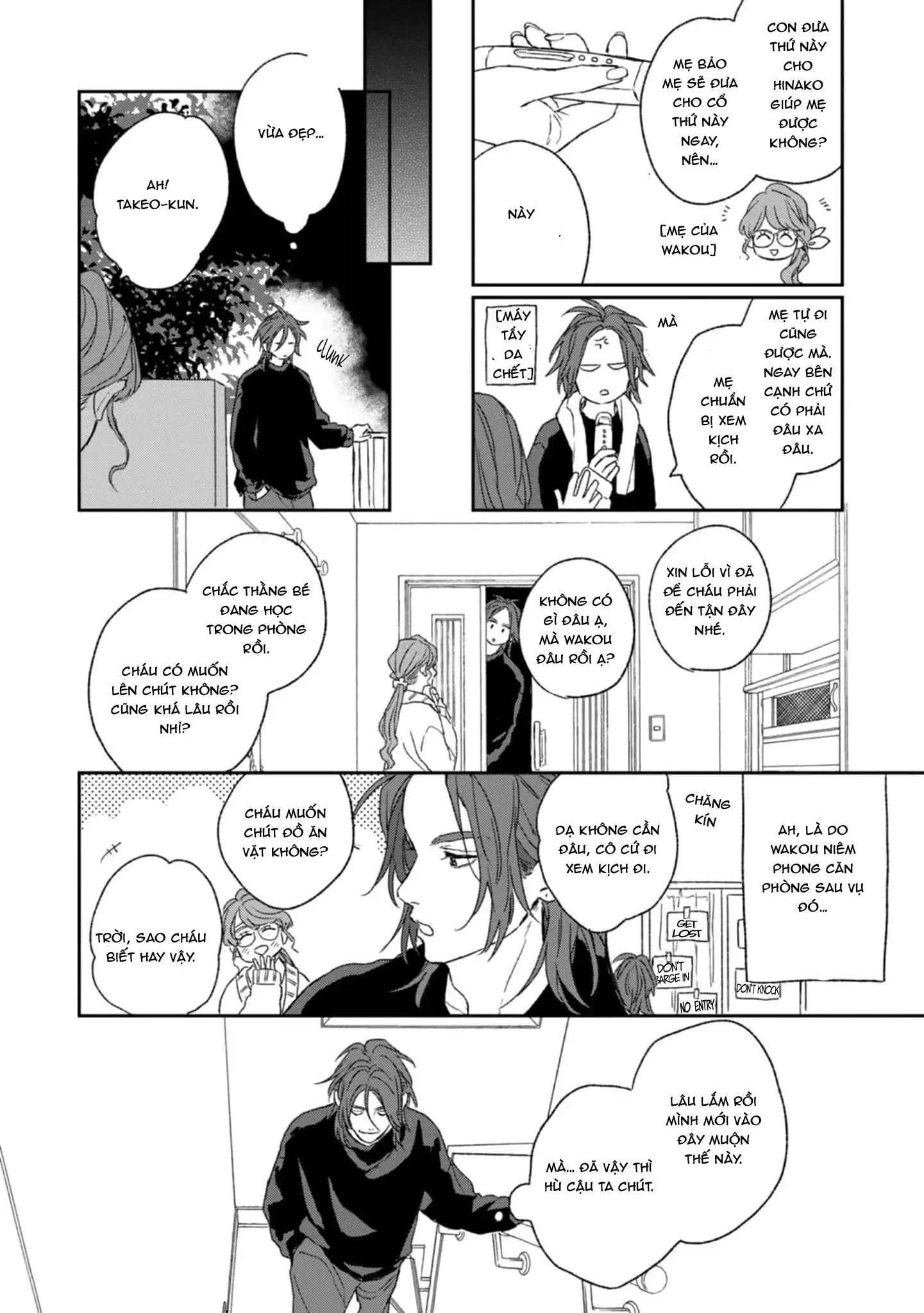 Kanshaku Dama no Love Song Chapter 4 Trang 8