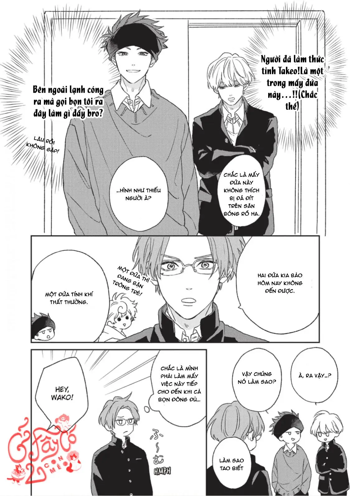 Kanshaku Dama no Love Song Chapter 5 Trang 8