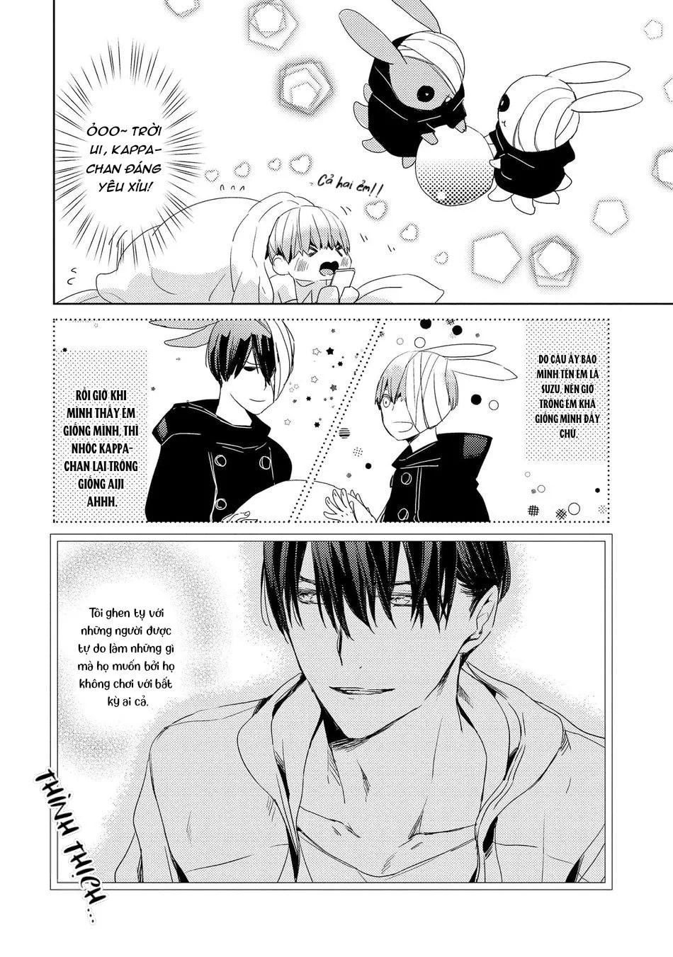 Cậu bạn trai tính cách kì quái của Suzu-kun Chapter 4 Trang 14