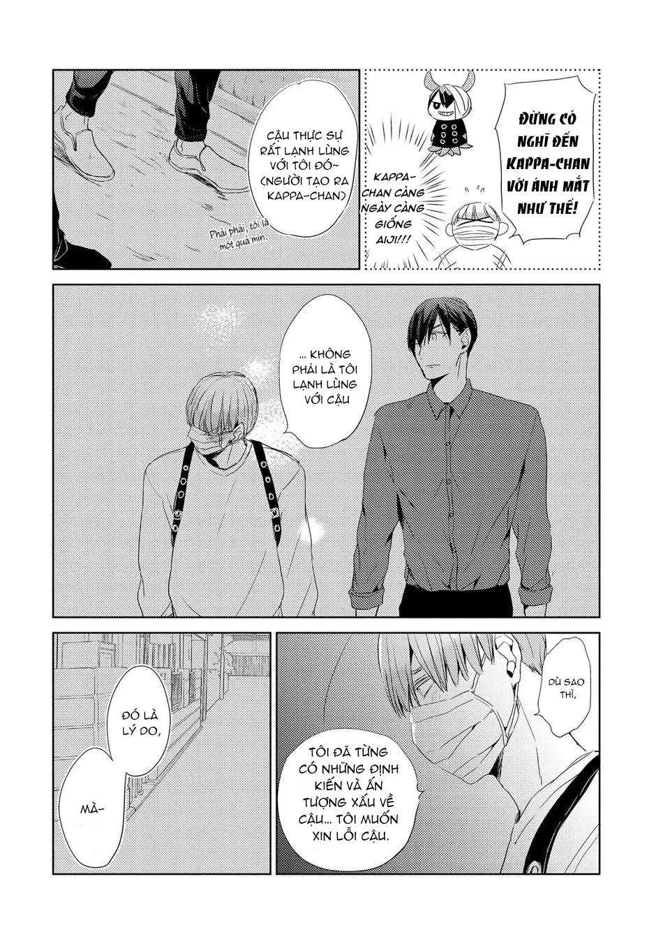 Cậu bạn trai tính cách kì quái của Suzu-kun Chapter 4 Trang 28