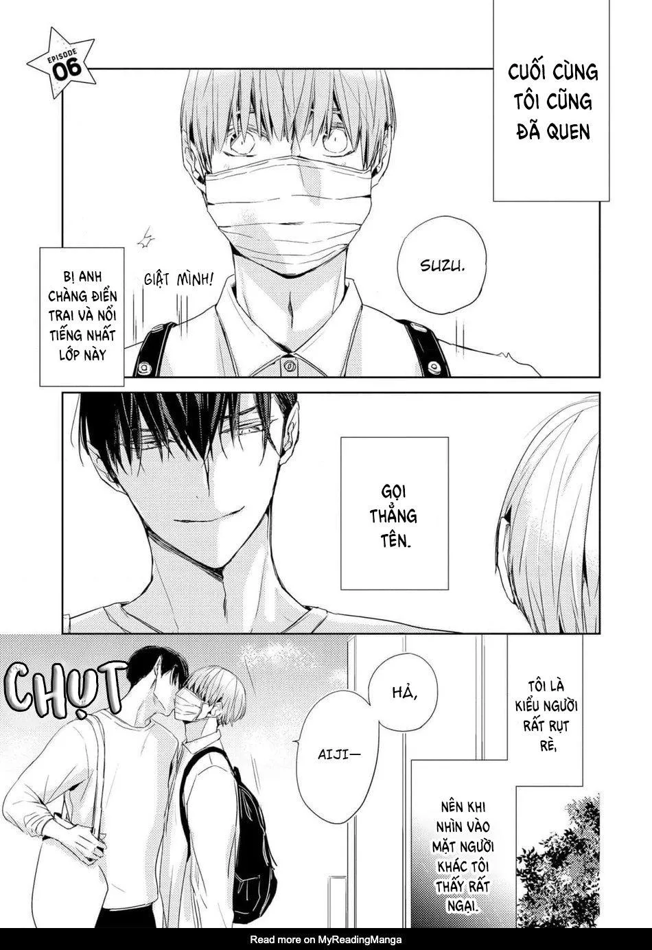 Cậu bạn trai tính cách kì quái của Suzu-kun Chapter 6 Trang 6