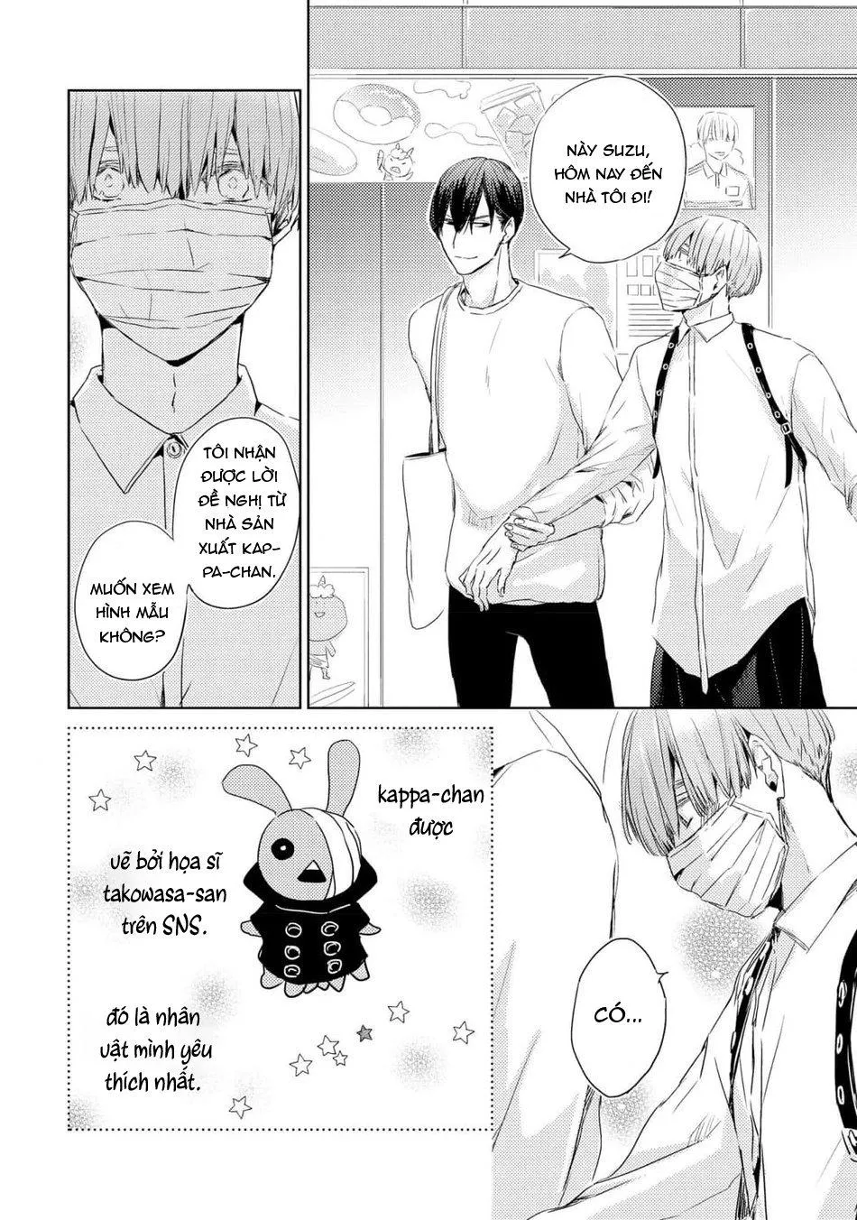 Cậu bạn trai tính cách kì quái của Suzu-kun Chapter 6 Trang 9