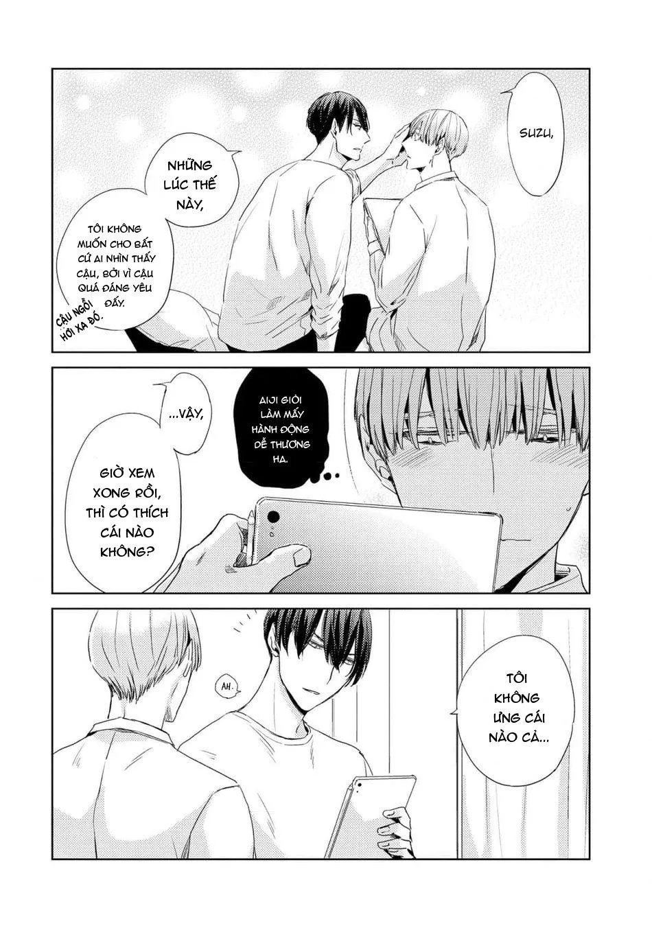 Cậu bạn trai tính cách kì quái của Suzu-kun Chapter 6 Trang 16