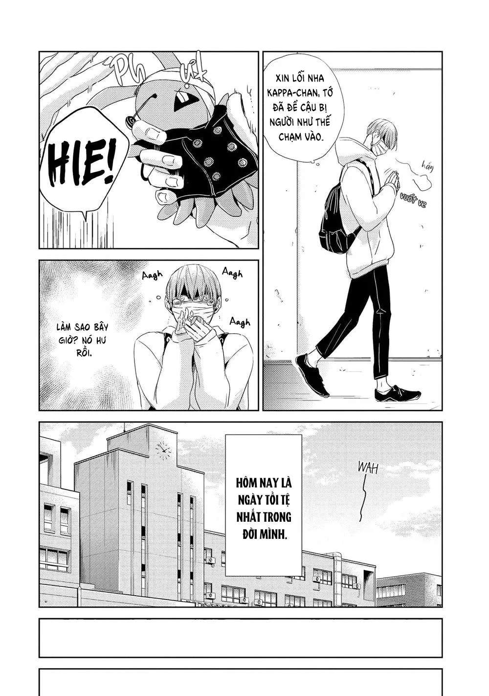 Cậu bạn trai tính cách kì quái của Suzu-kun Chapter 1 Trang 13