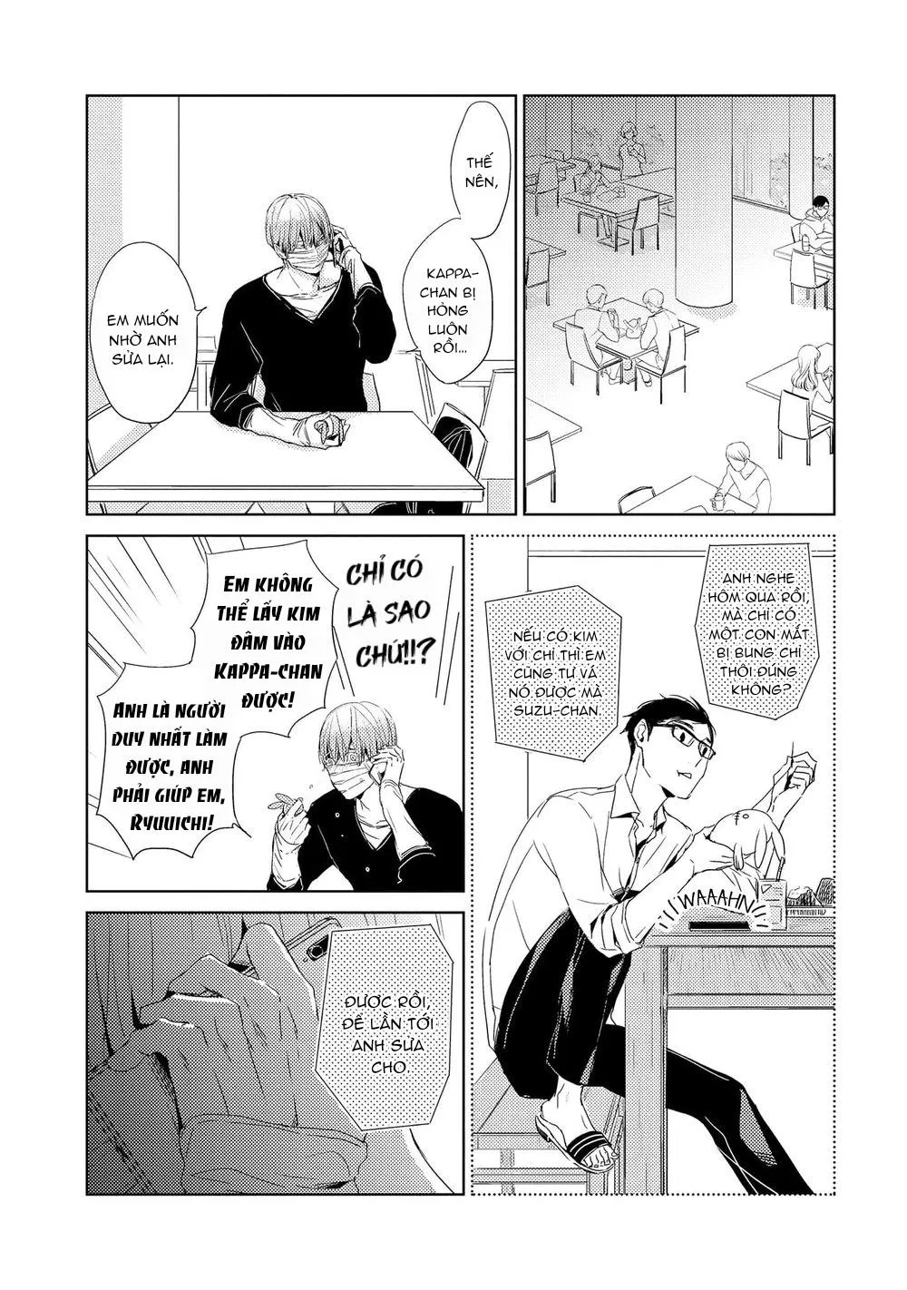 Cậu bạn trai tính cách kì quái của Suzu-kun Chapter 1 Trang 14