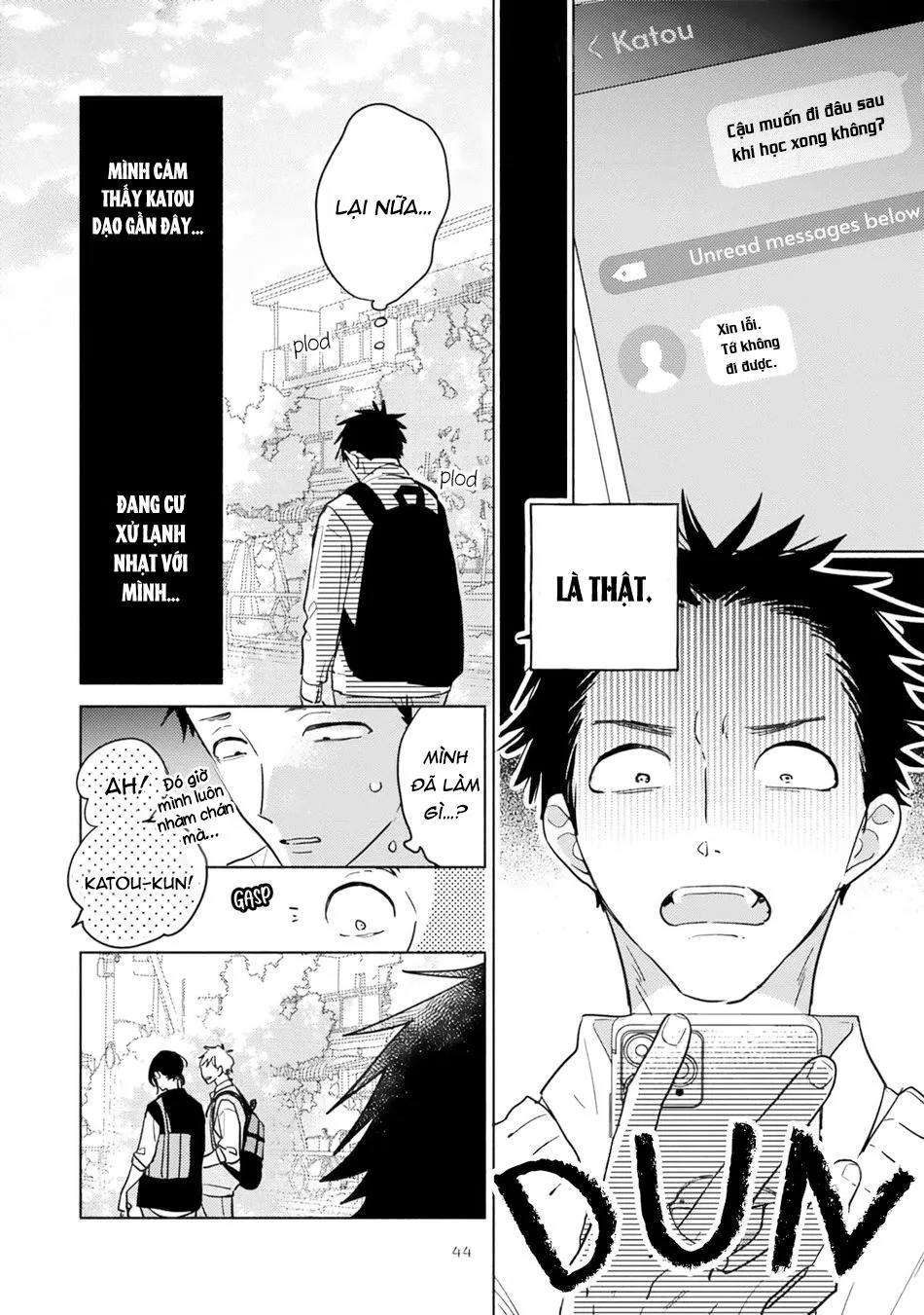 Katou-kun lớp bên Chapter 2 Trang 15