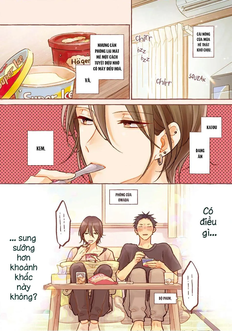 Katou-kun lớp bên Chapter 1 Trang 9